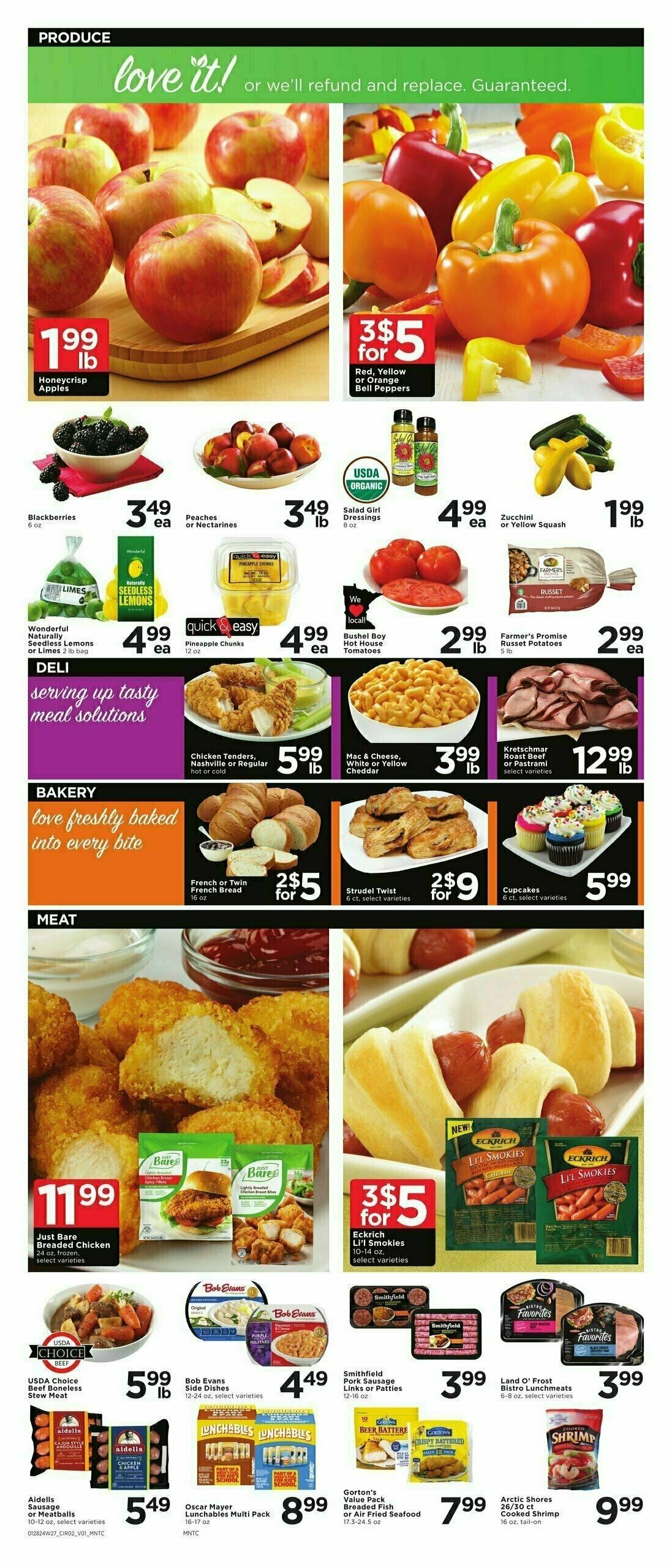 Cub Foods Big Sale Weekly Ad from January 28