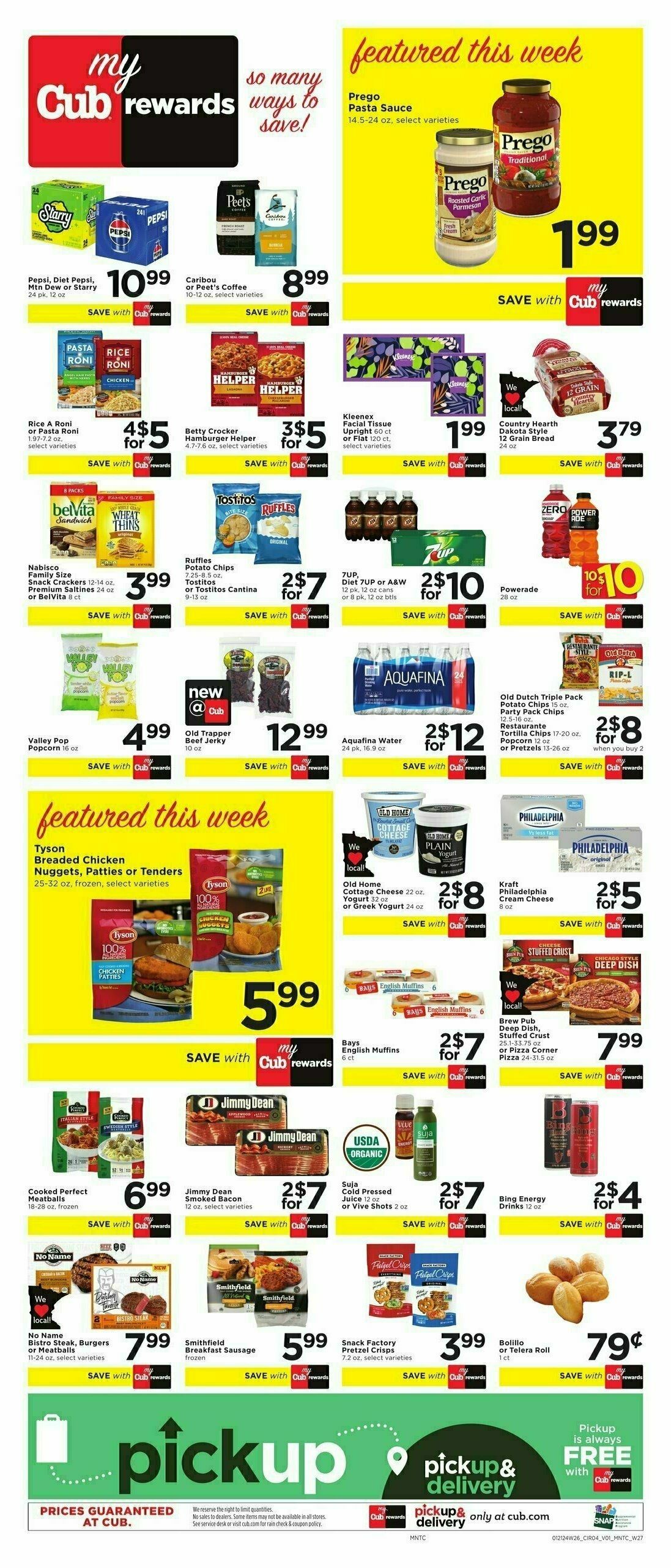 Cub Foods Big Sale Weekly Ad from January 28