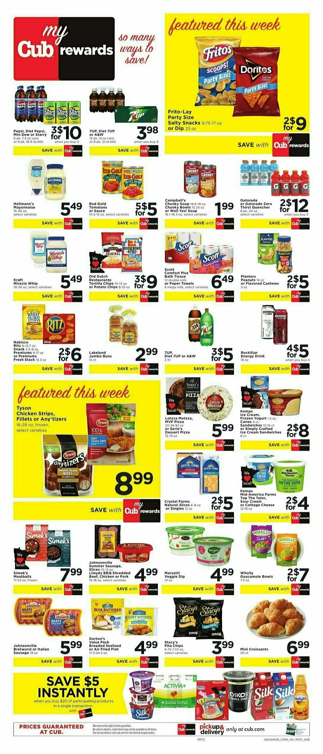 Cub Foods Weekly Ad from February 4