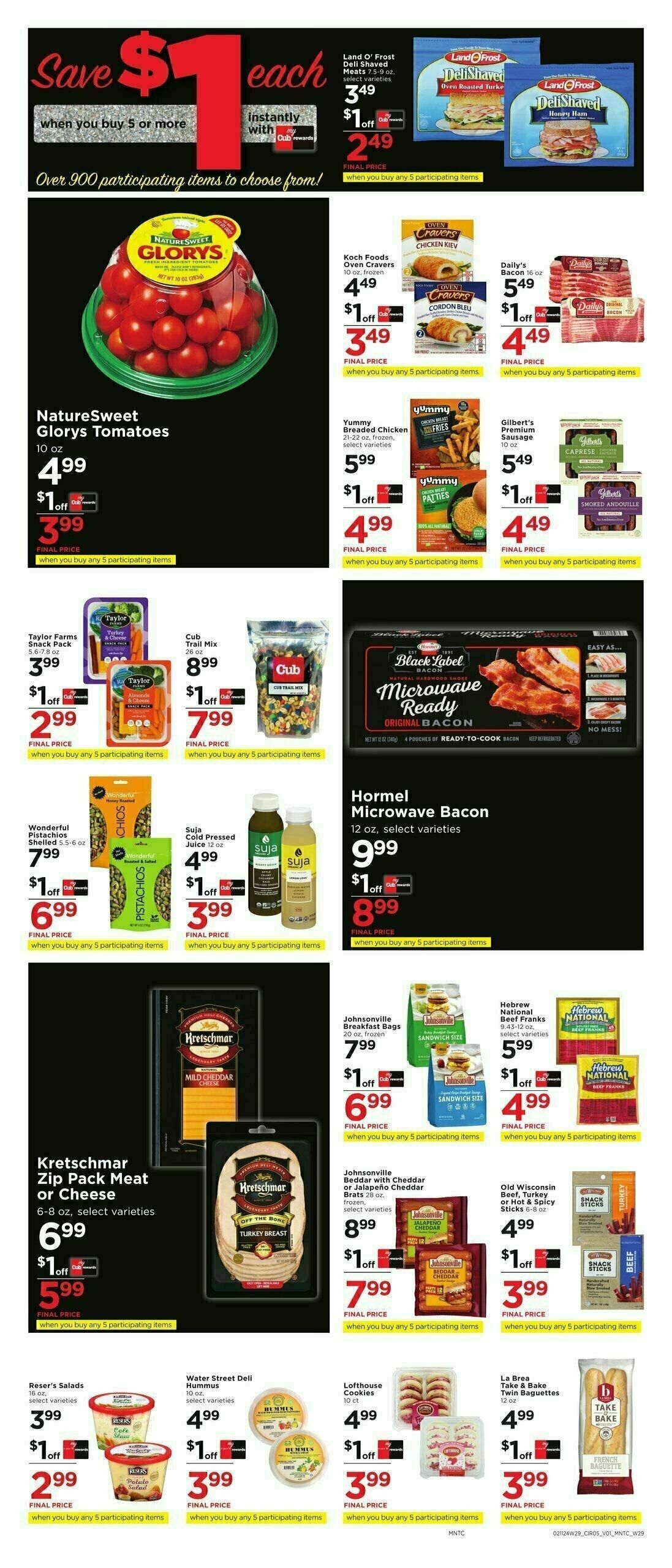 Cub Foods Weekly Ad from February 11