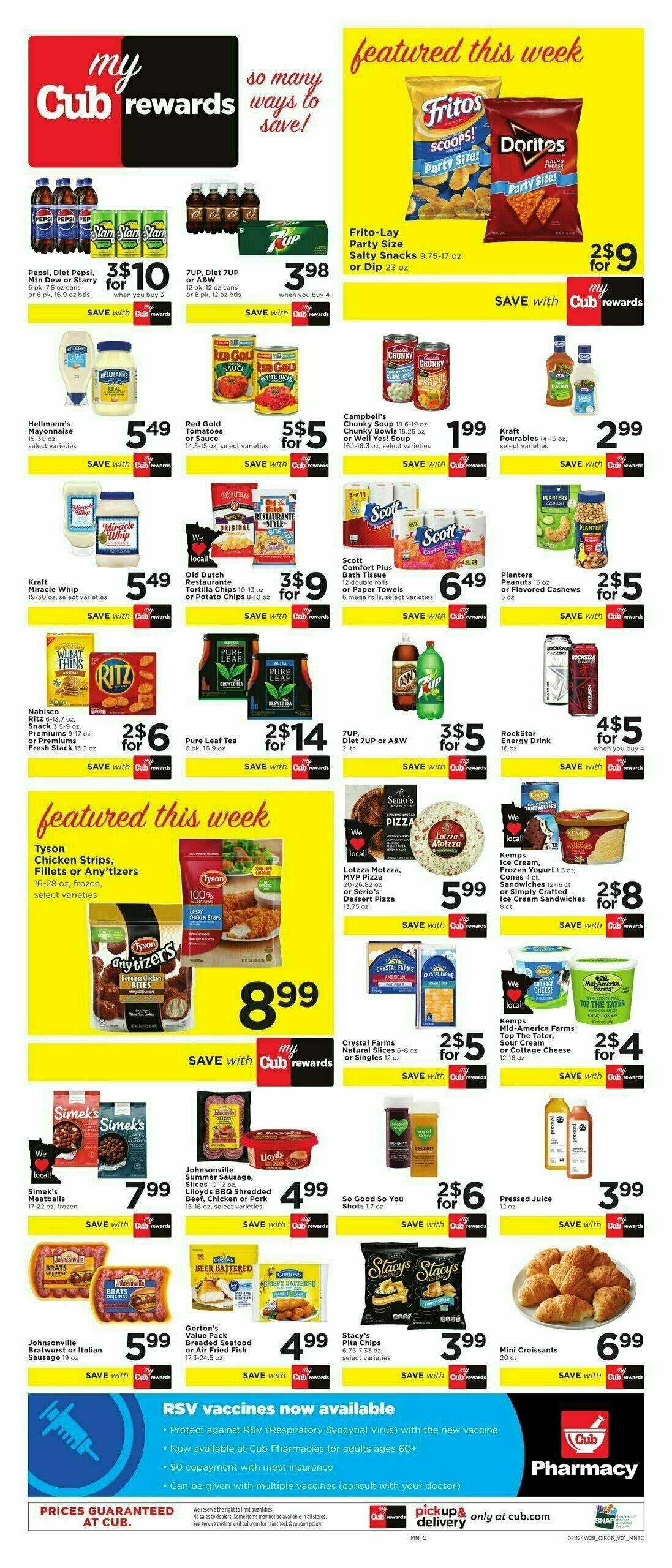 Cub Foods Weekly Ad from February 11