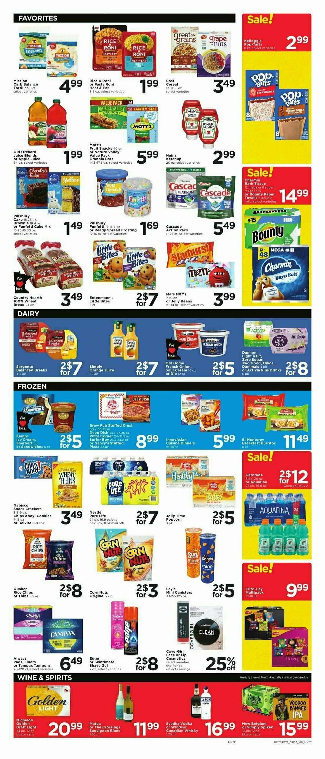 Cub Foods Weekly Ad from February 25