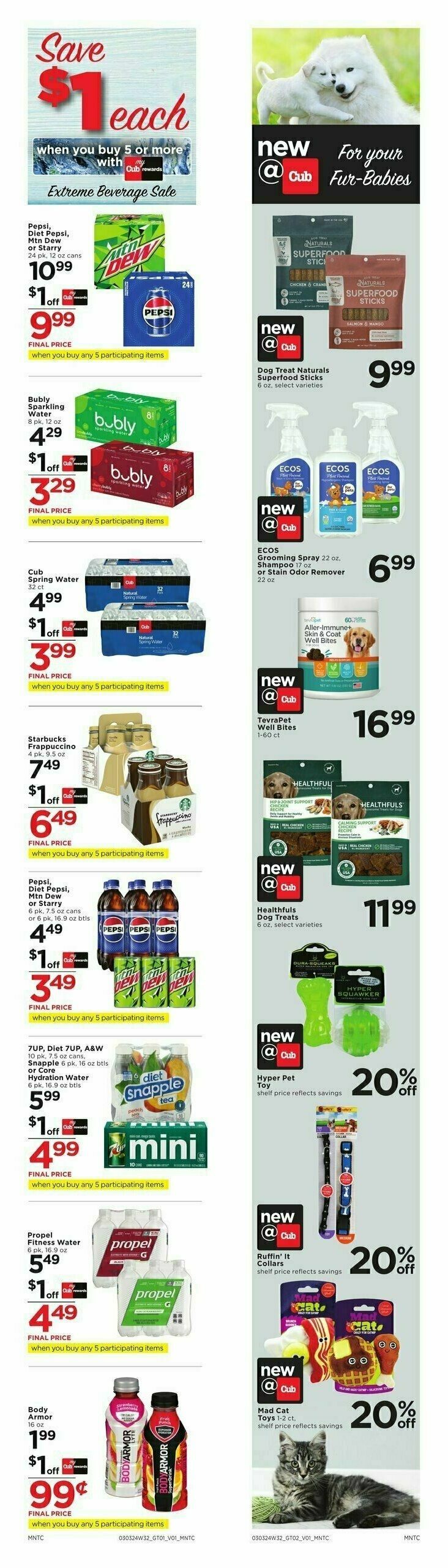 Cub Foods Weekly Ad from March 3