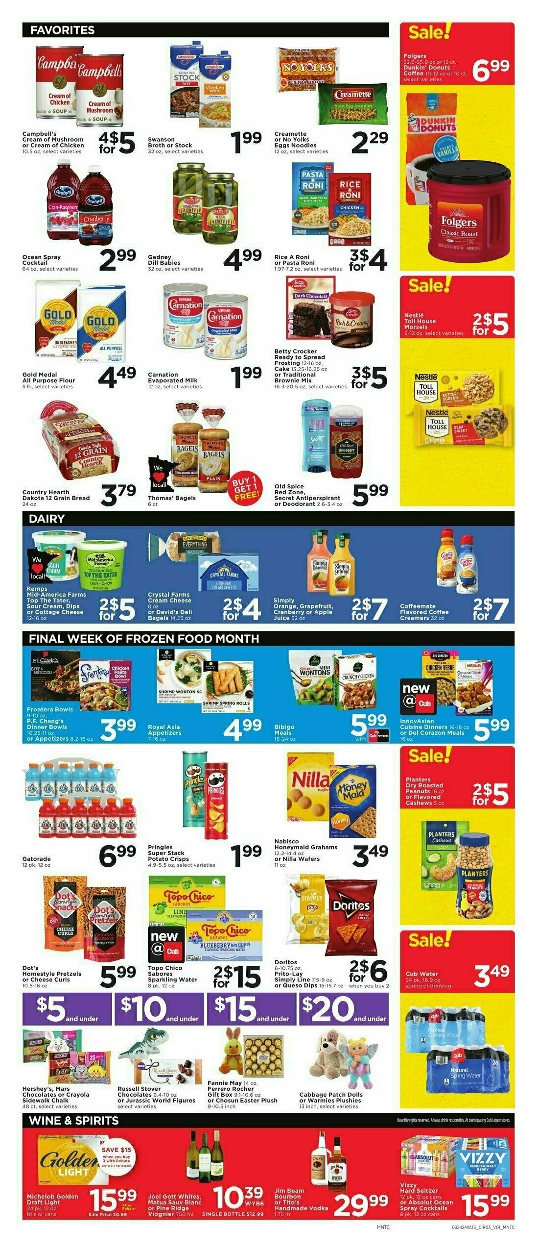 Cub Foods Weekly Ad from March 24