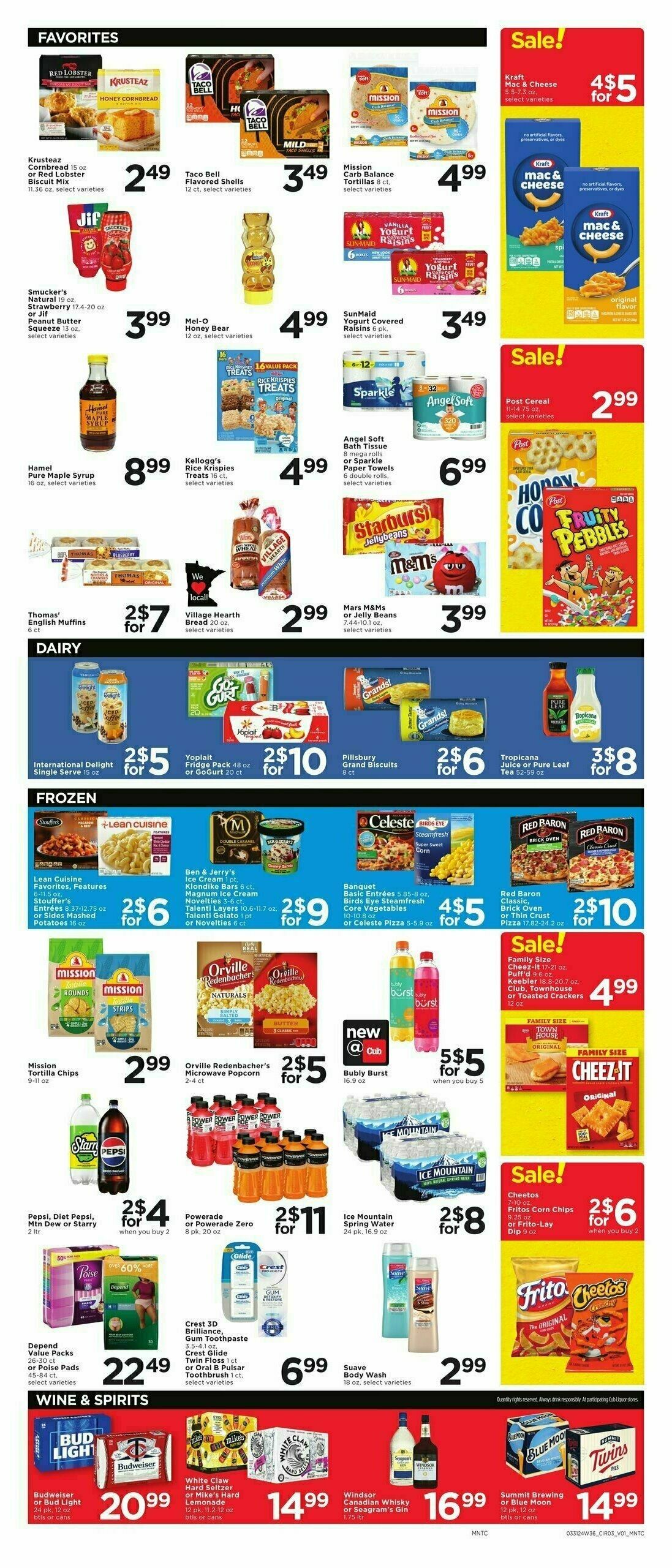 Cub Foods Weekly Ad from March 31