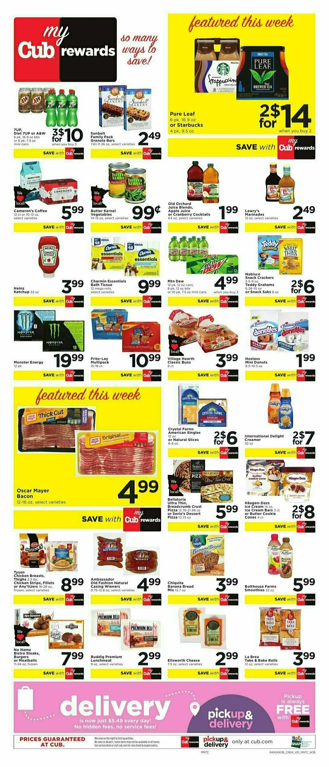 Cub Foods Weekly Ad from April 21