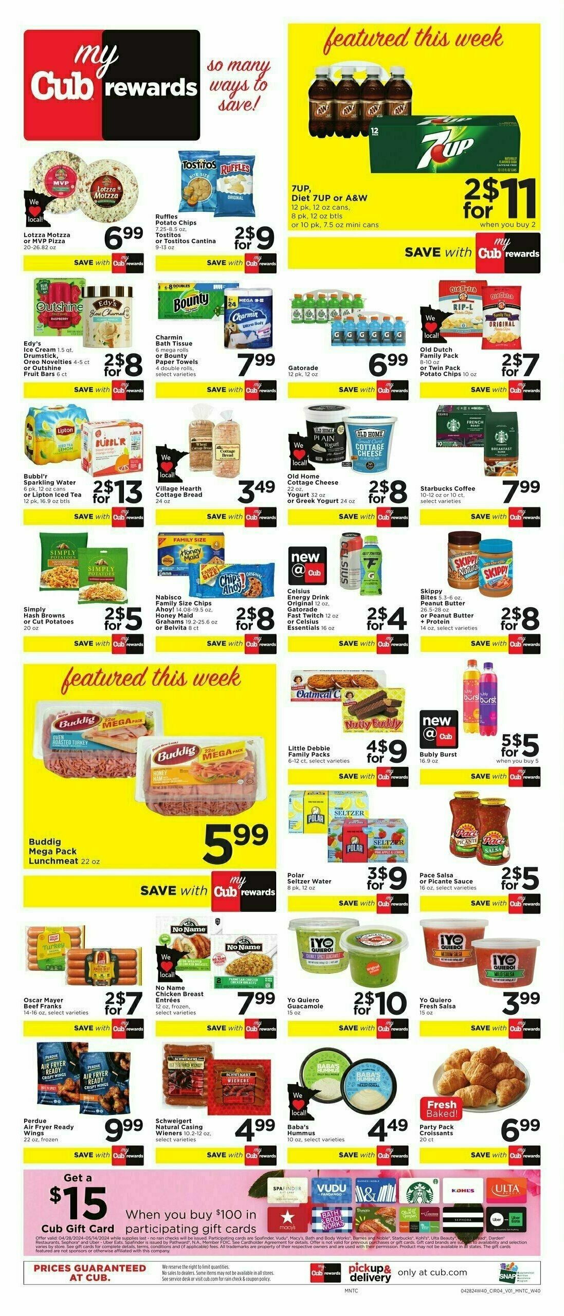 Cub Foods Weekly Ad from April 28