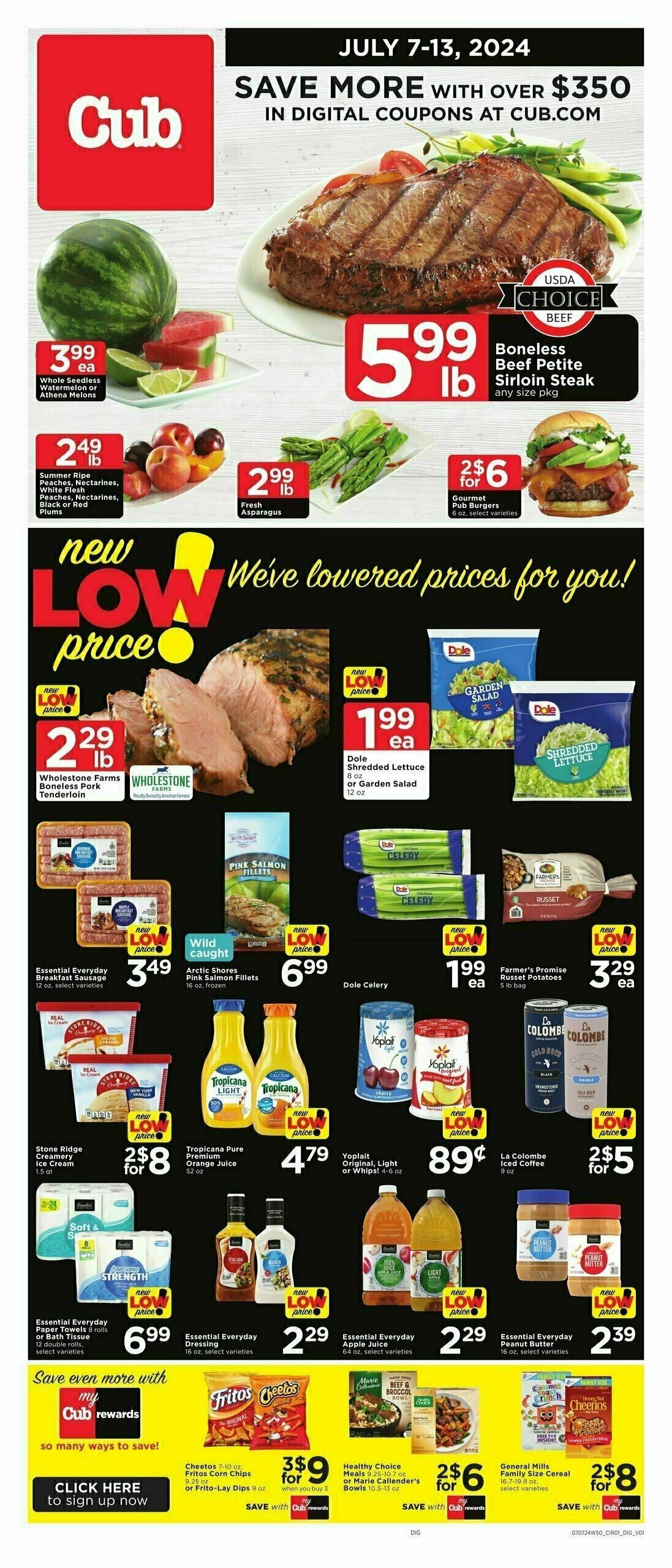 Cub Foods Weekly Ad from July 7