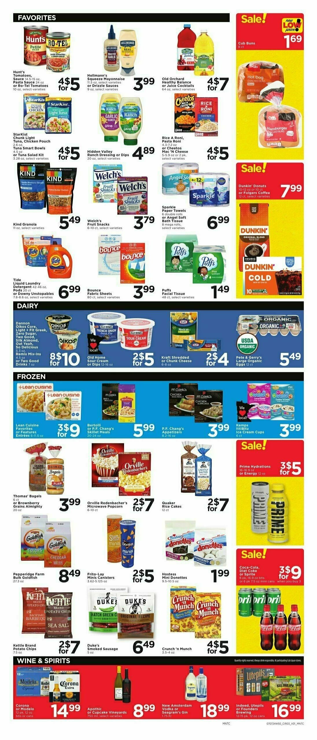 Cub Foods Weekly Ad from July 7