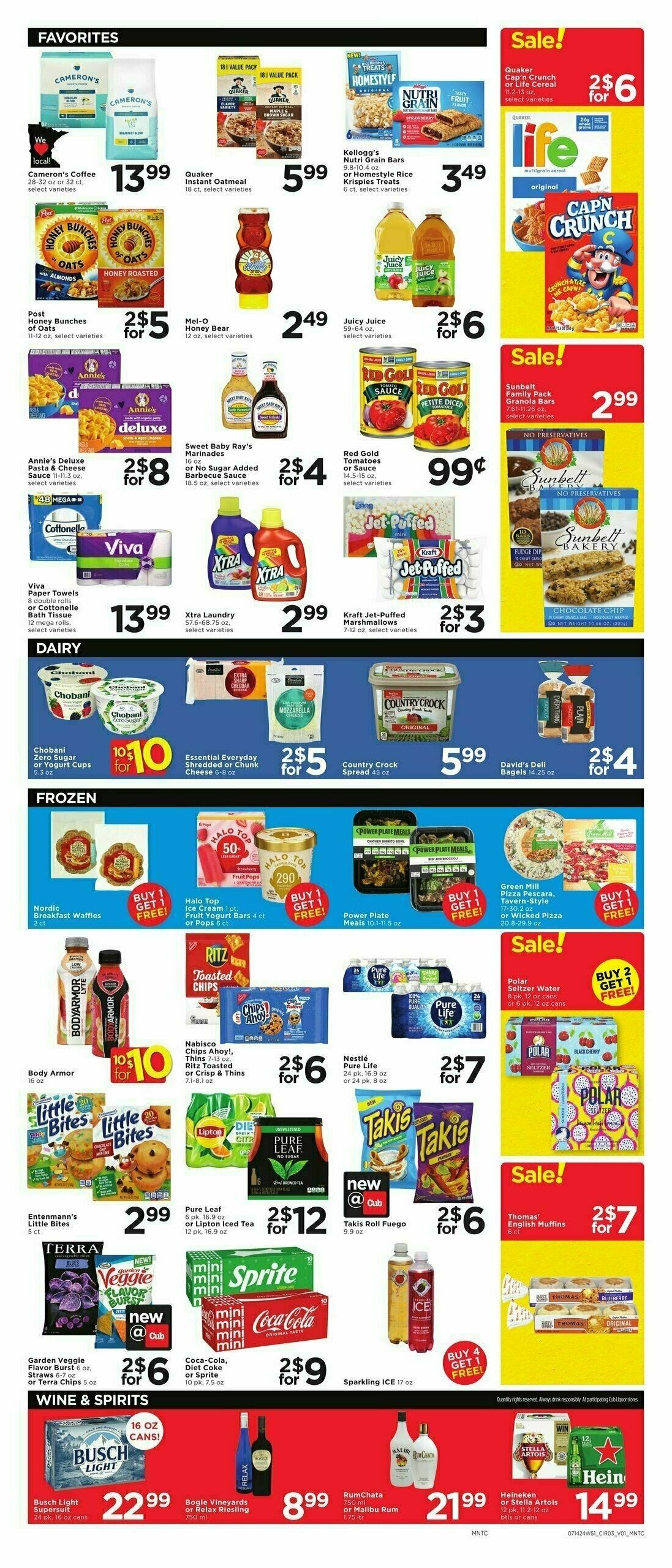 Cub Foods Weekly Ad from July 14