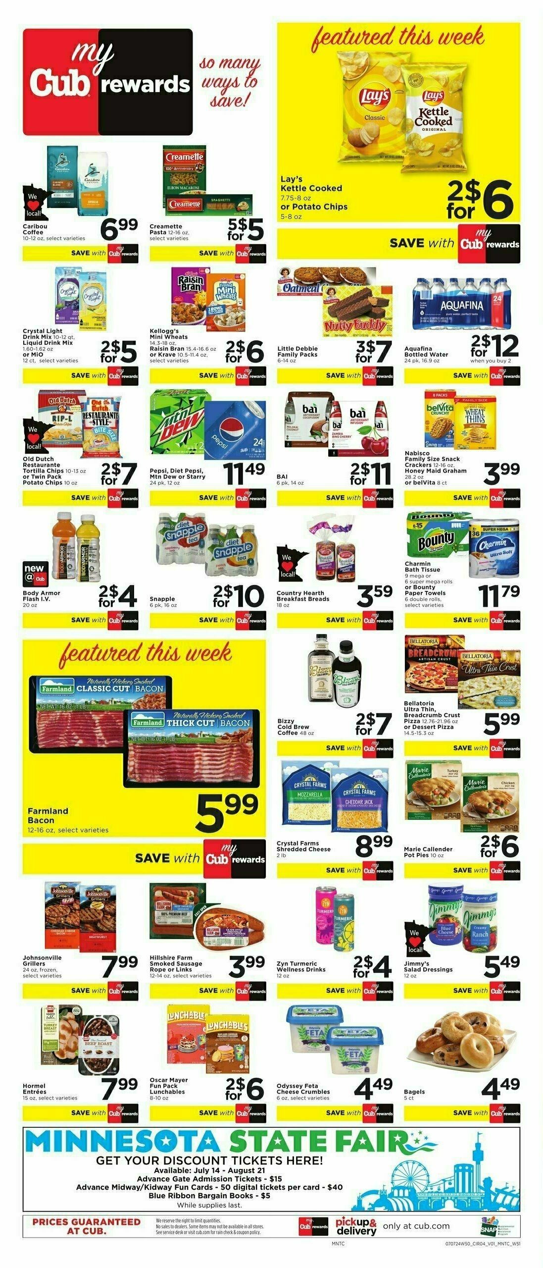 Cub Foods Weekly Ad from July 14