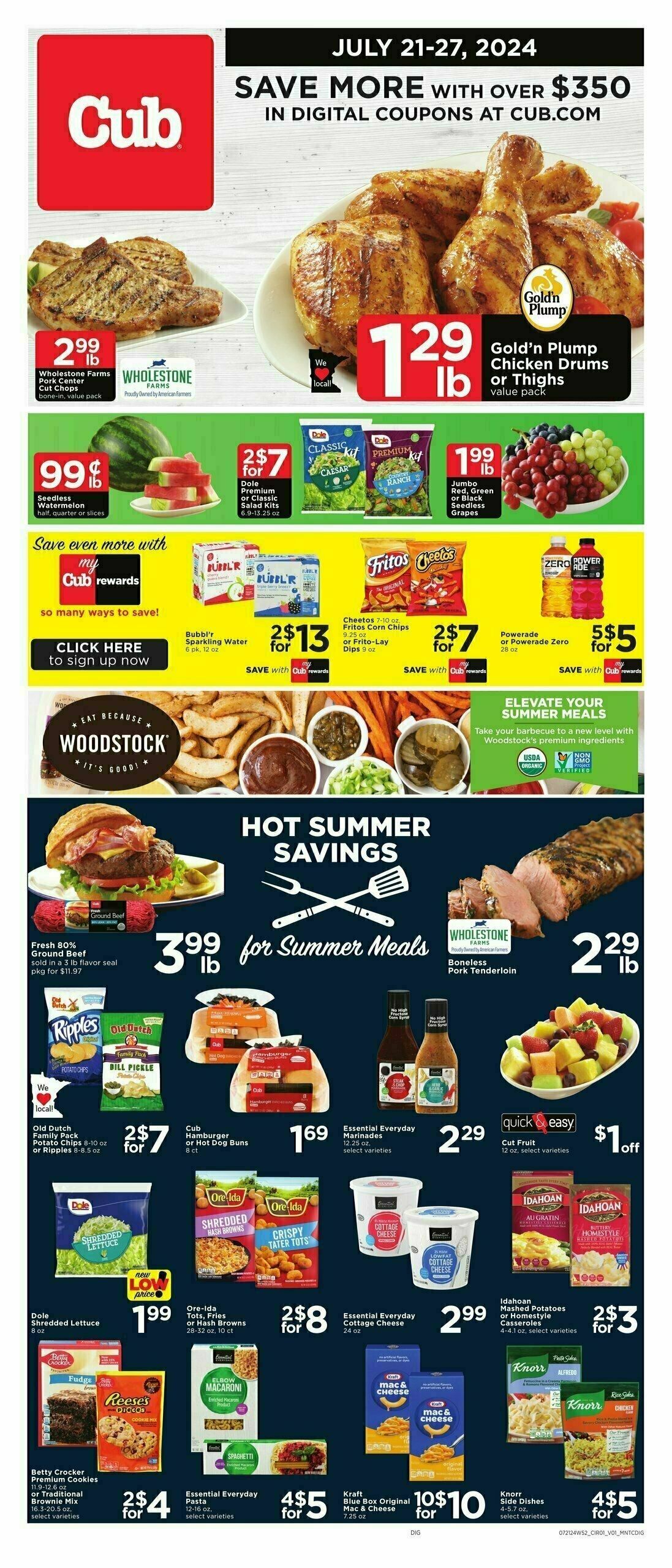 Cub Foods Weekly Ad from July 21