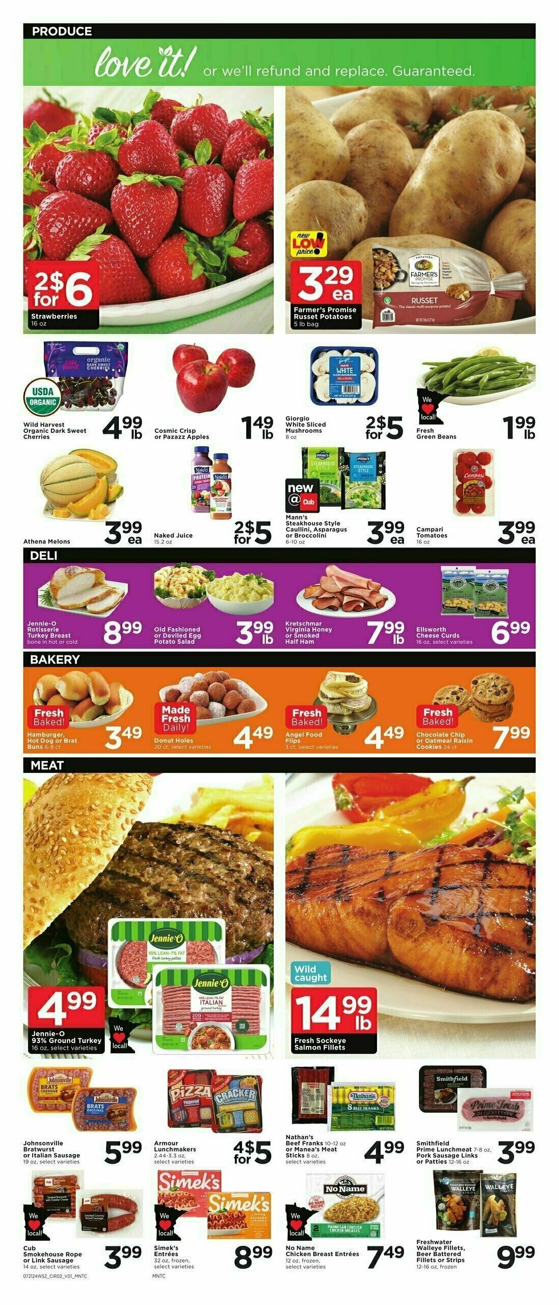 Cub Foods Weekly Ad from July 21