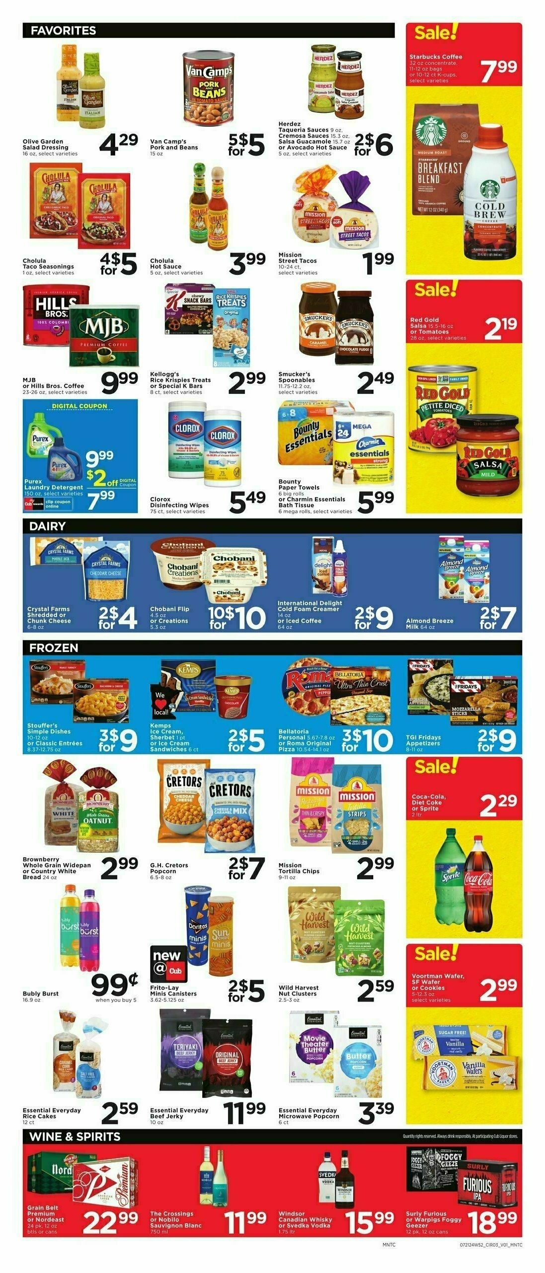 Cub Foods Weekly Ad from July 21