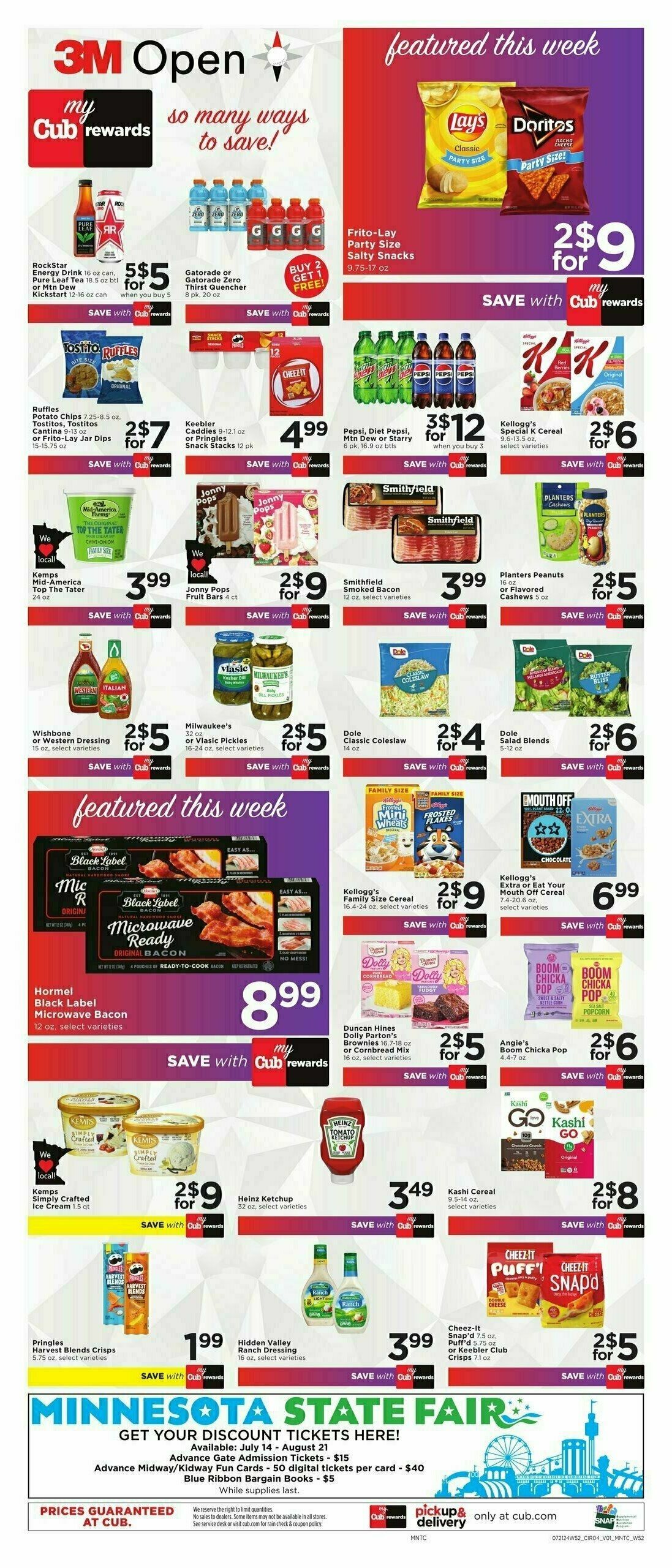 Cub Foods Weekly Ad from July 21