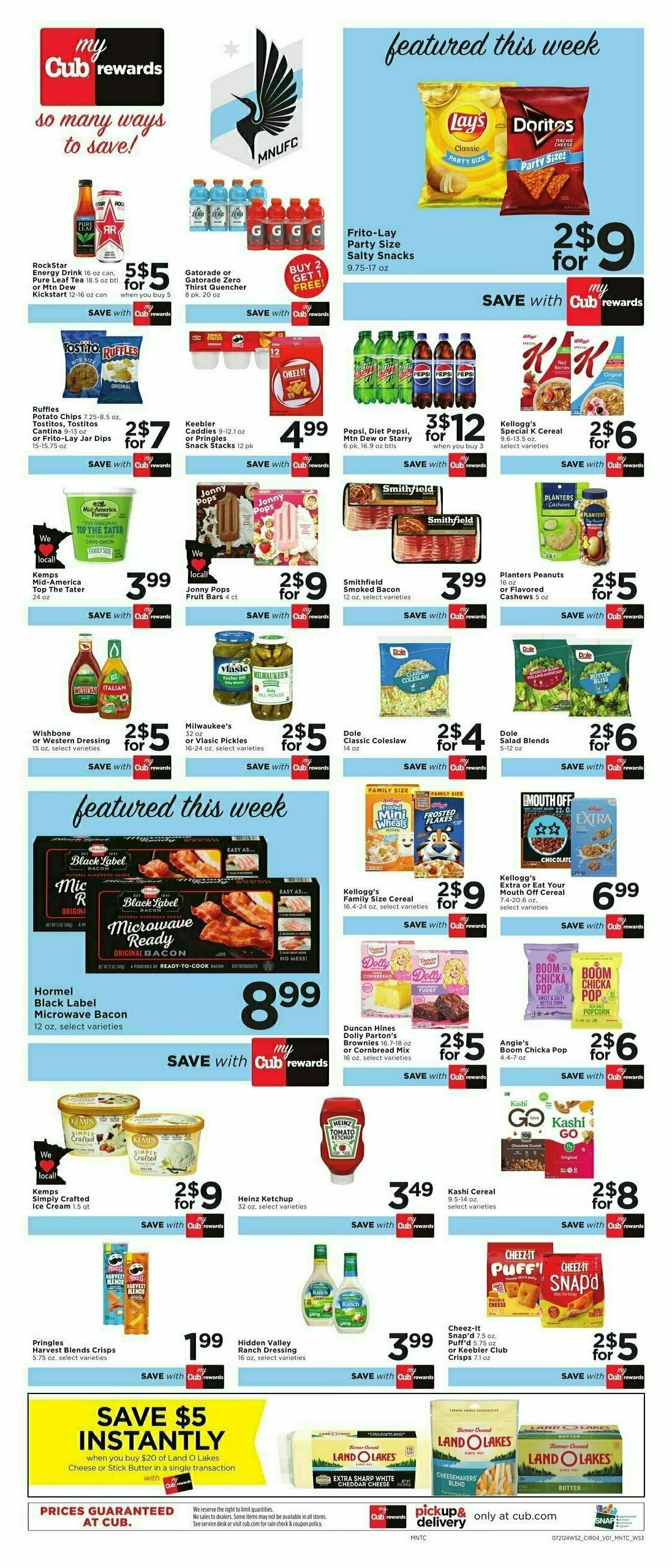 Cub Foods Weekly Ad from July 28