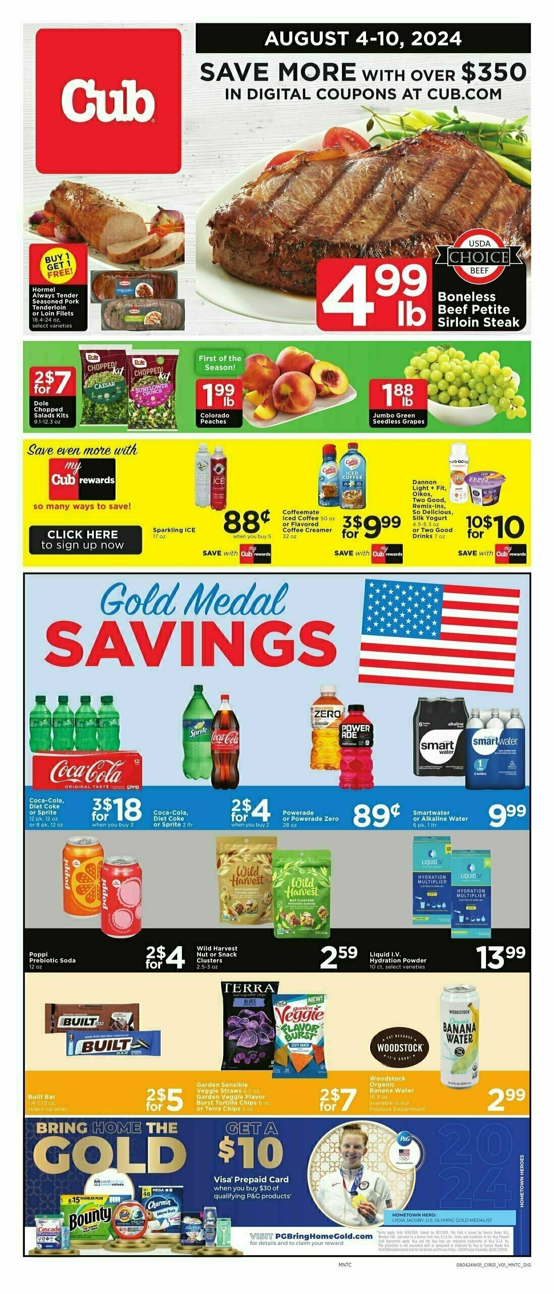 Cub Foods Weekly Ad from August 4