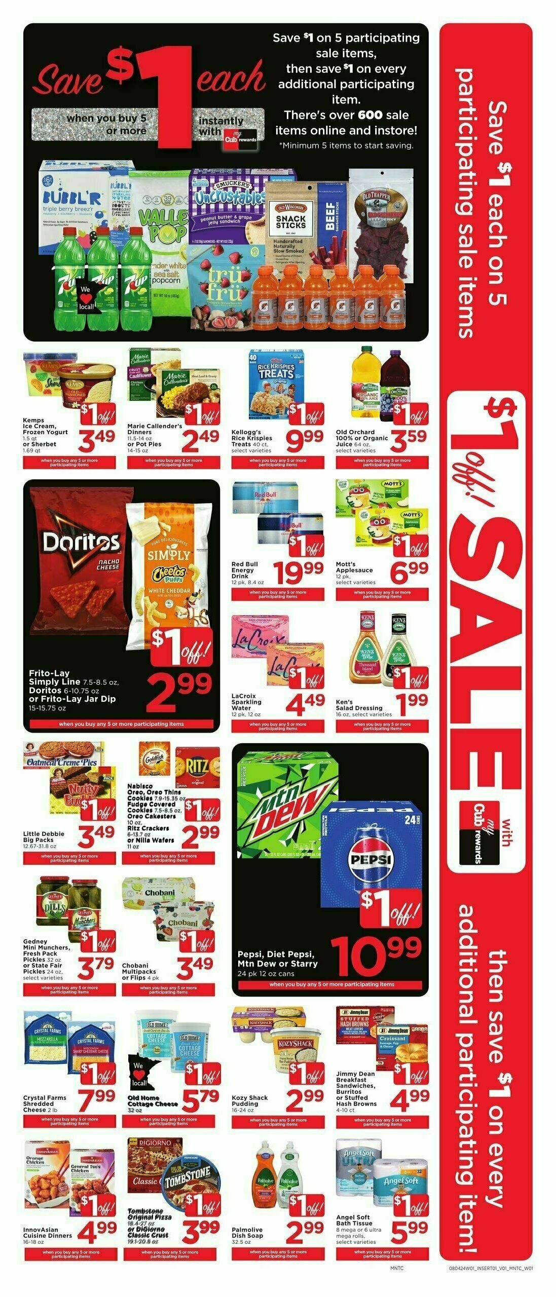 Cub Foods Weekly Ad from August 4