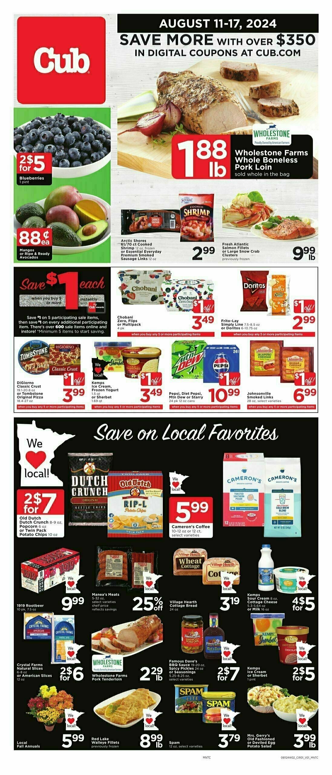 Cub Foods Weekly Ad from August 11