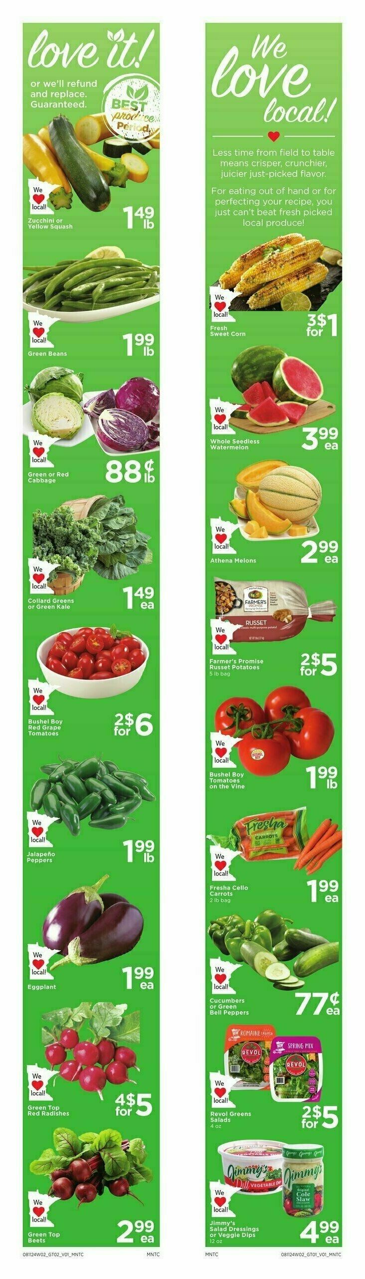 Cub Foods Weekly Ad from August 11