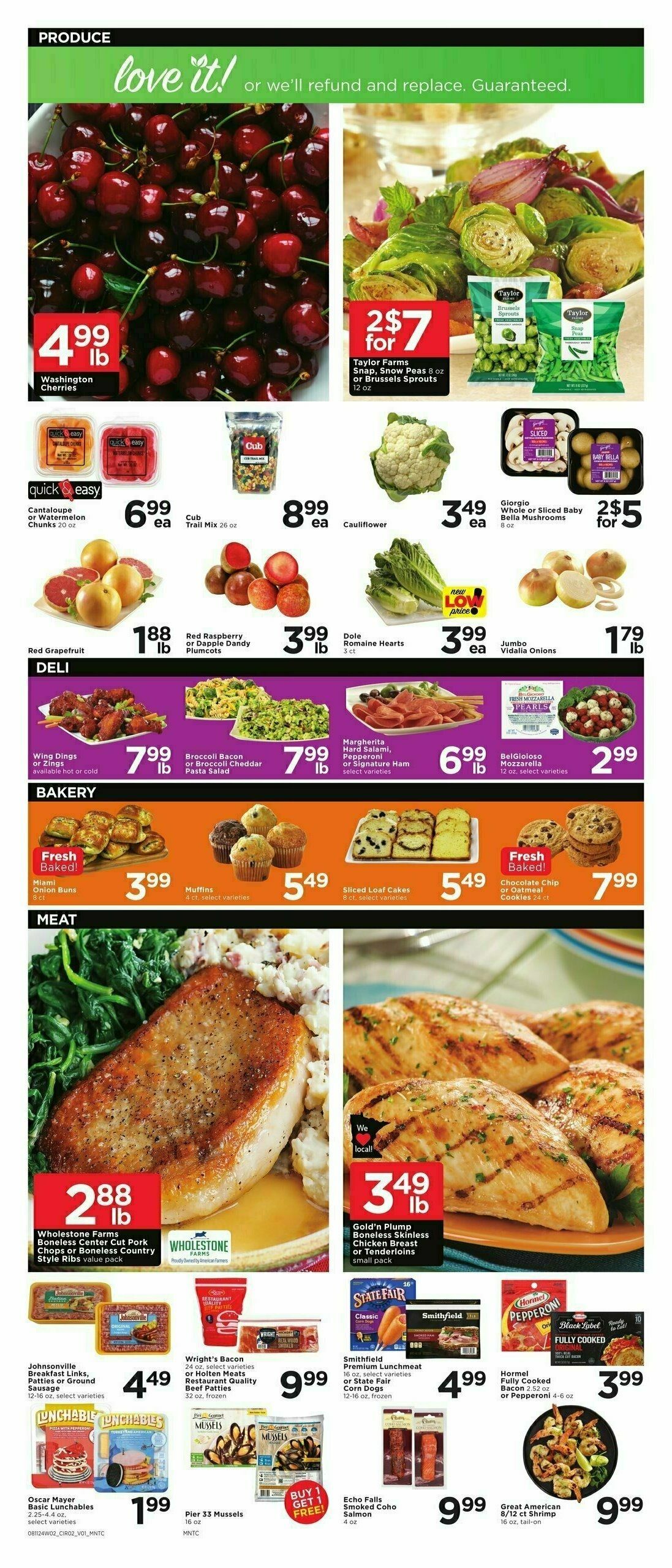 Cub Foods Weekly Ad from August 11