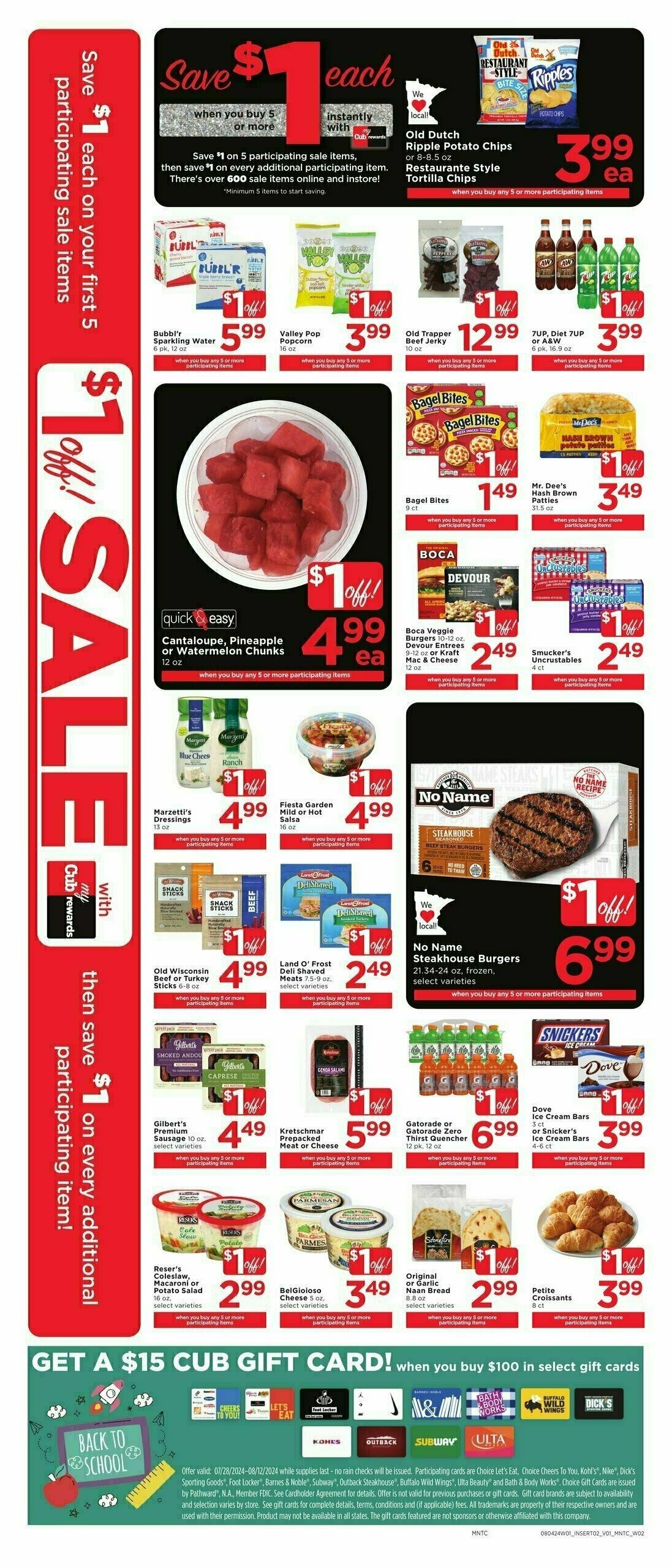 Cub Foods Weekly Ad from August 11