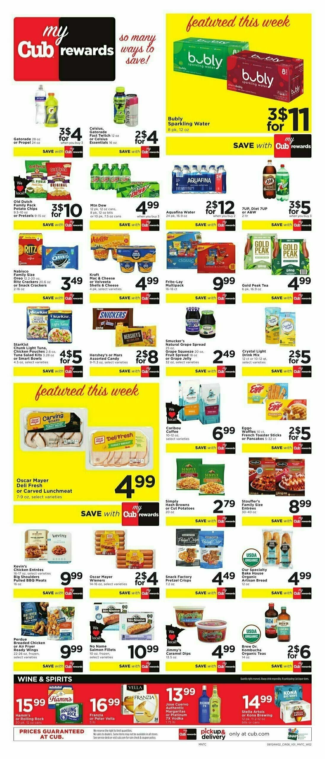 Cub Foods Weekly Ad from August 11