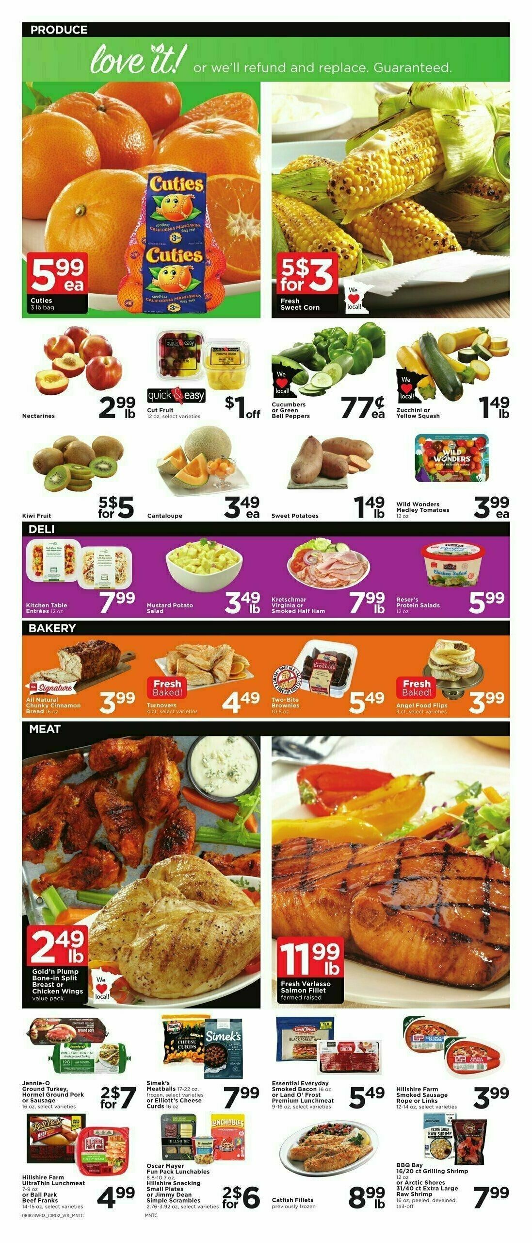 Cub Foods Weekly Ad from August 18