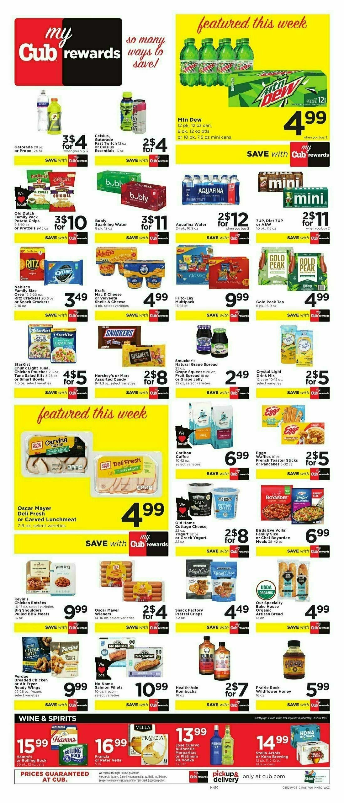 Cub Foods Weekly Ad from August 18