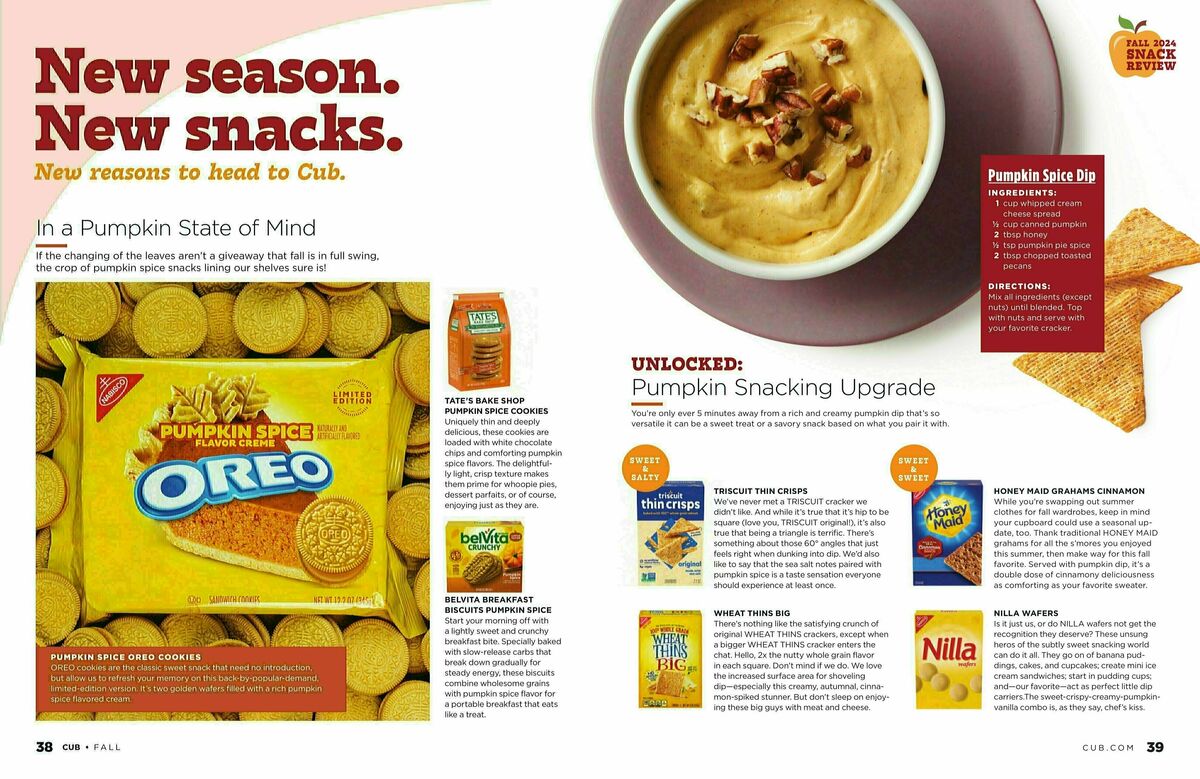 Cub Foods Bring On Fall Weekly Ad from August 18