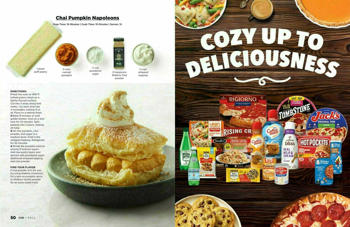 Cub Foods Bring On Fall Weekly Ad from August 18