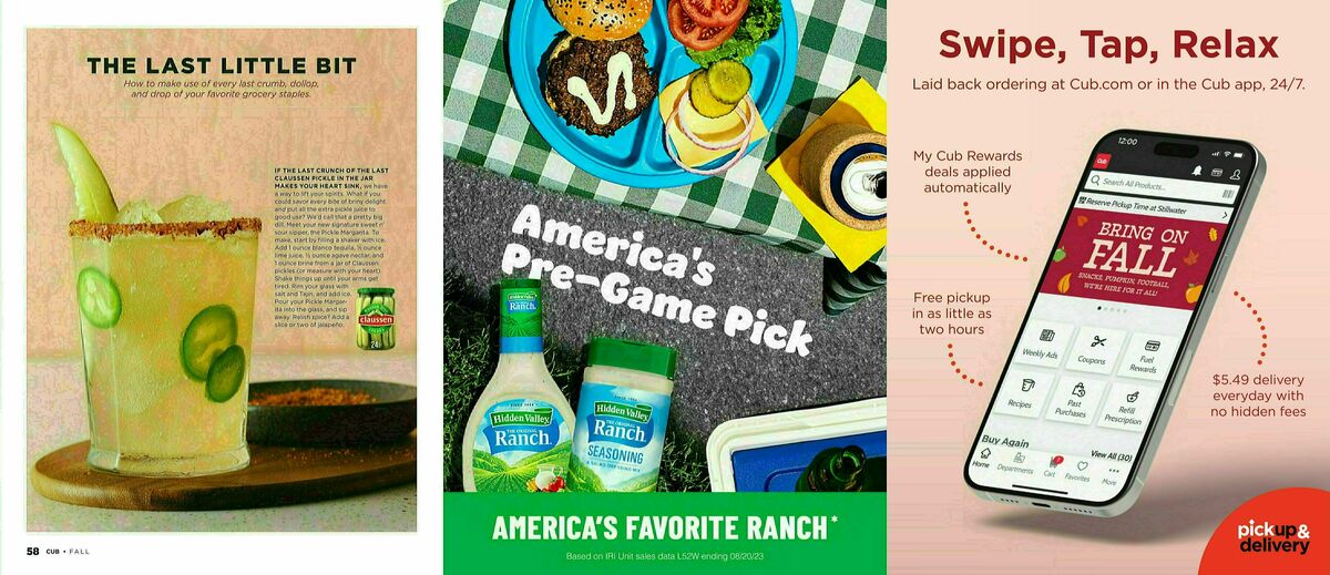 Cub Foods Bring On Fall Weekly Ad from August 18