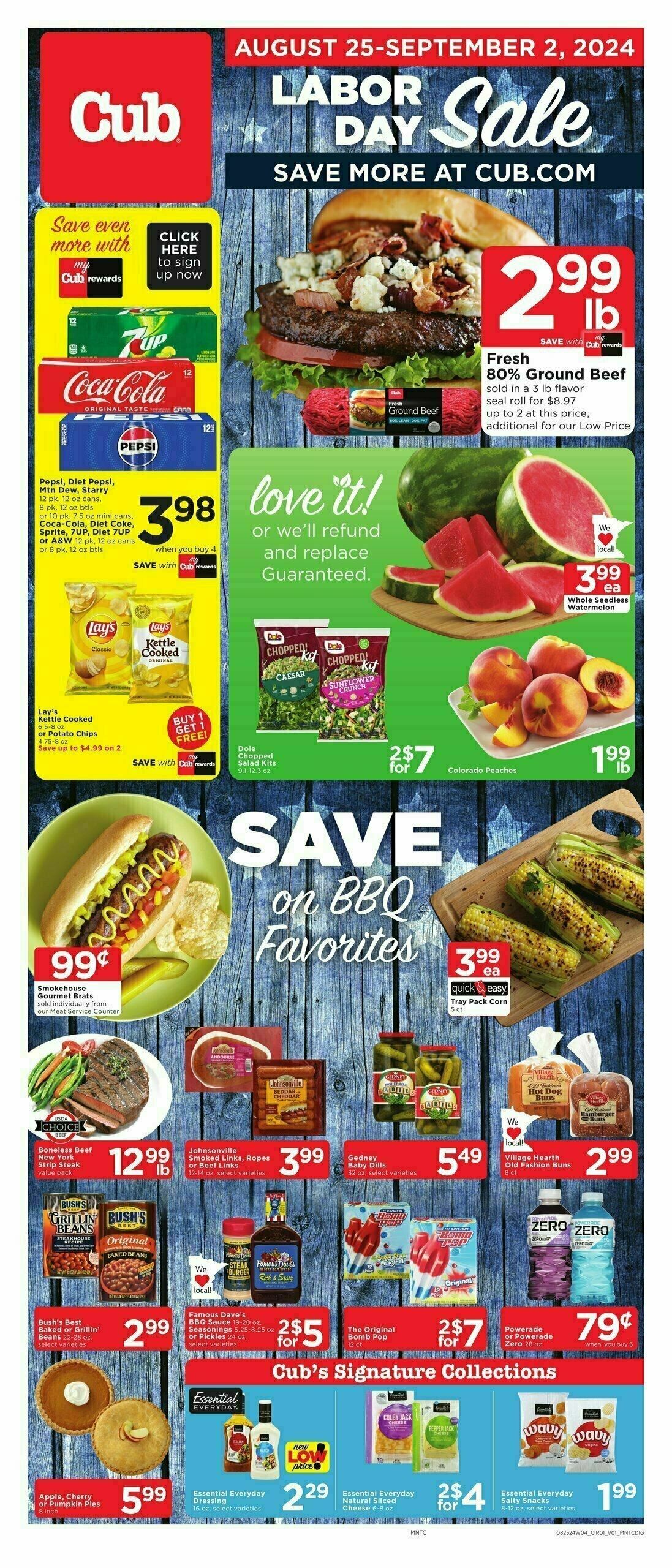 Cub Foods Weekly Ad from August 25