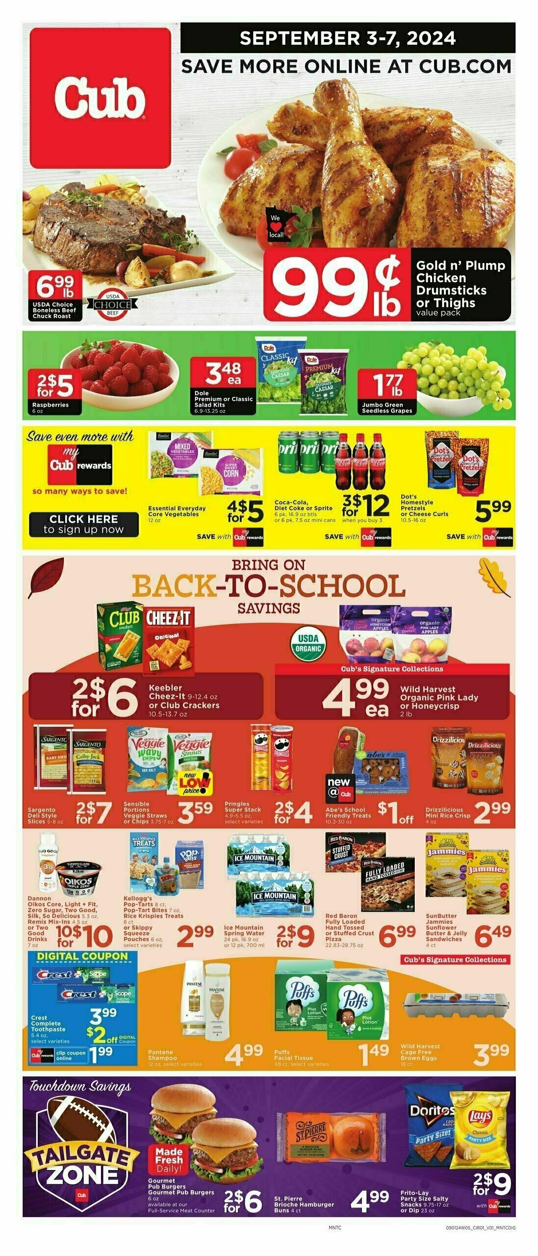 Cub Foods Weekly Ad from September 3