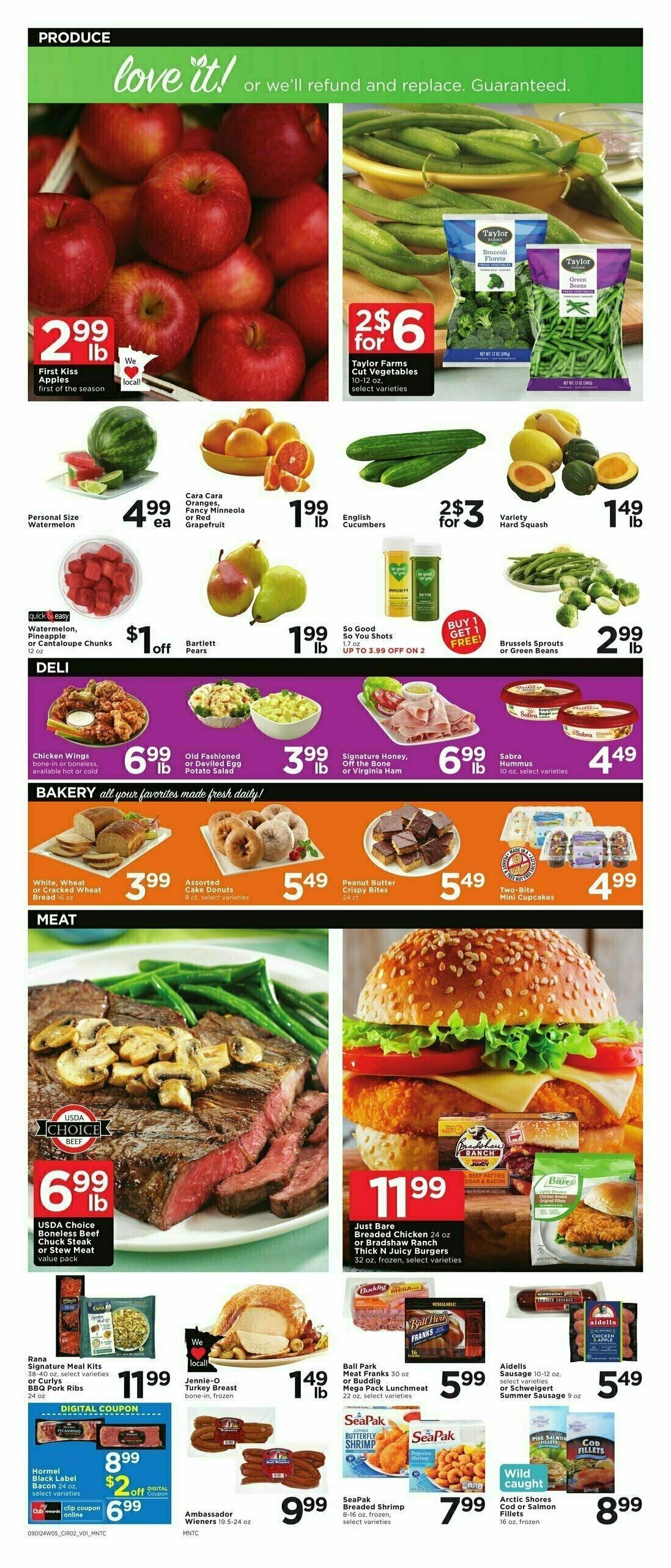 Cub Foods Weekly Ad from September 3