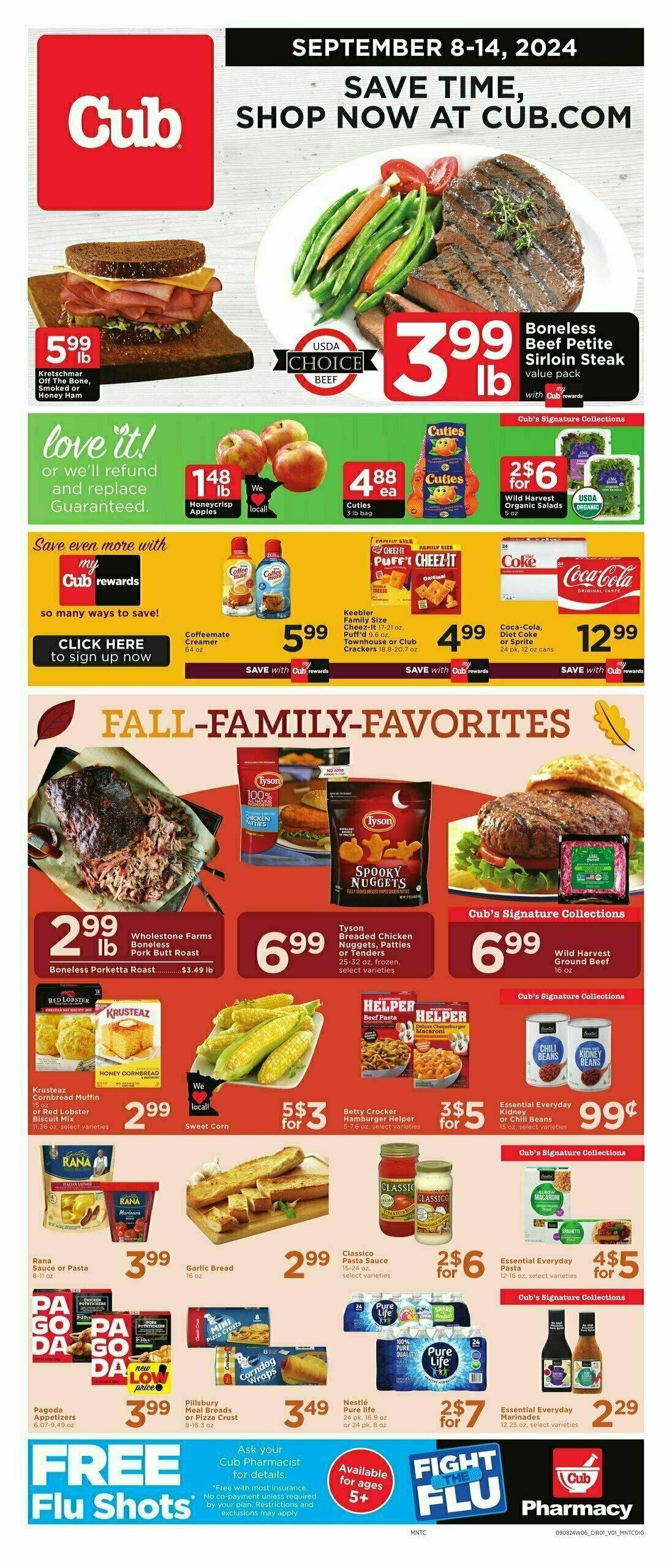 Cub Foods Weekly Ad from September 8