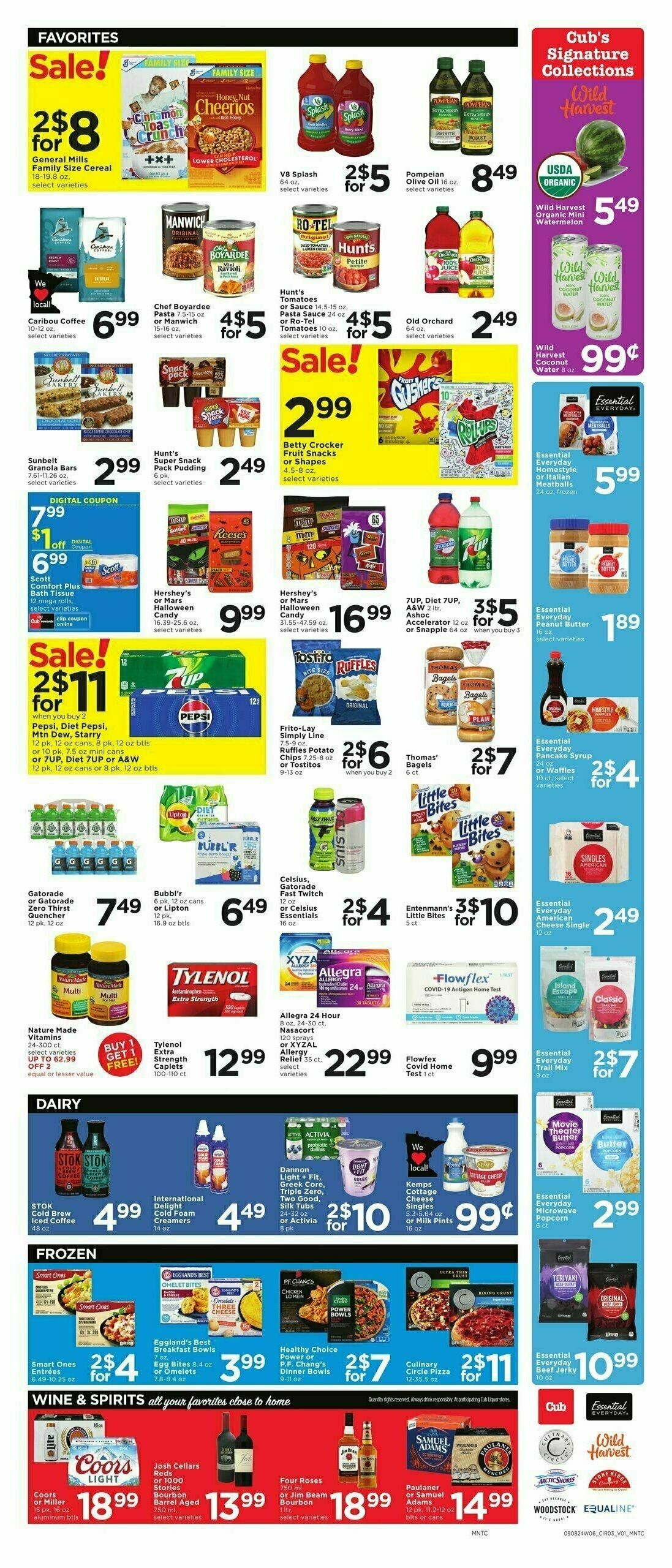 Cub Foods Weekly Ad from September 8