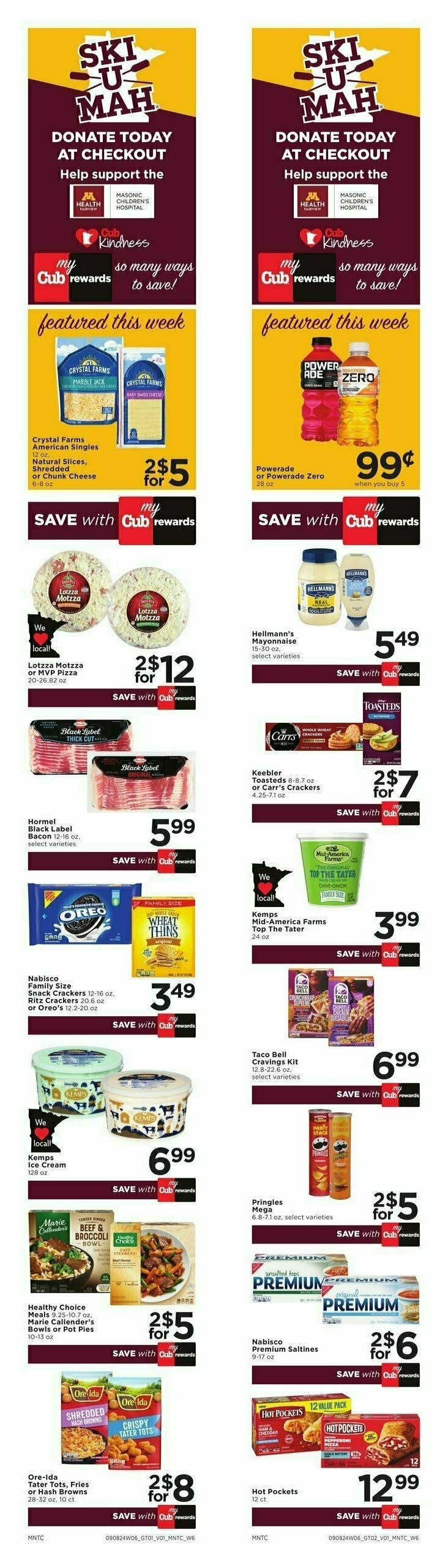 Cub Foods Weekly Ad from September 8