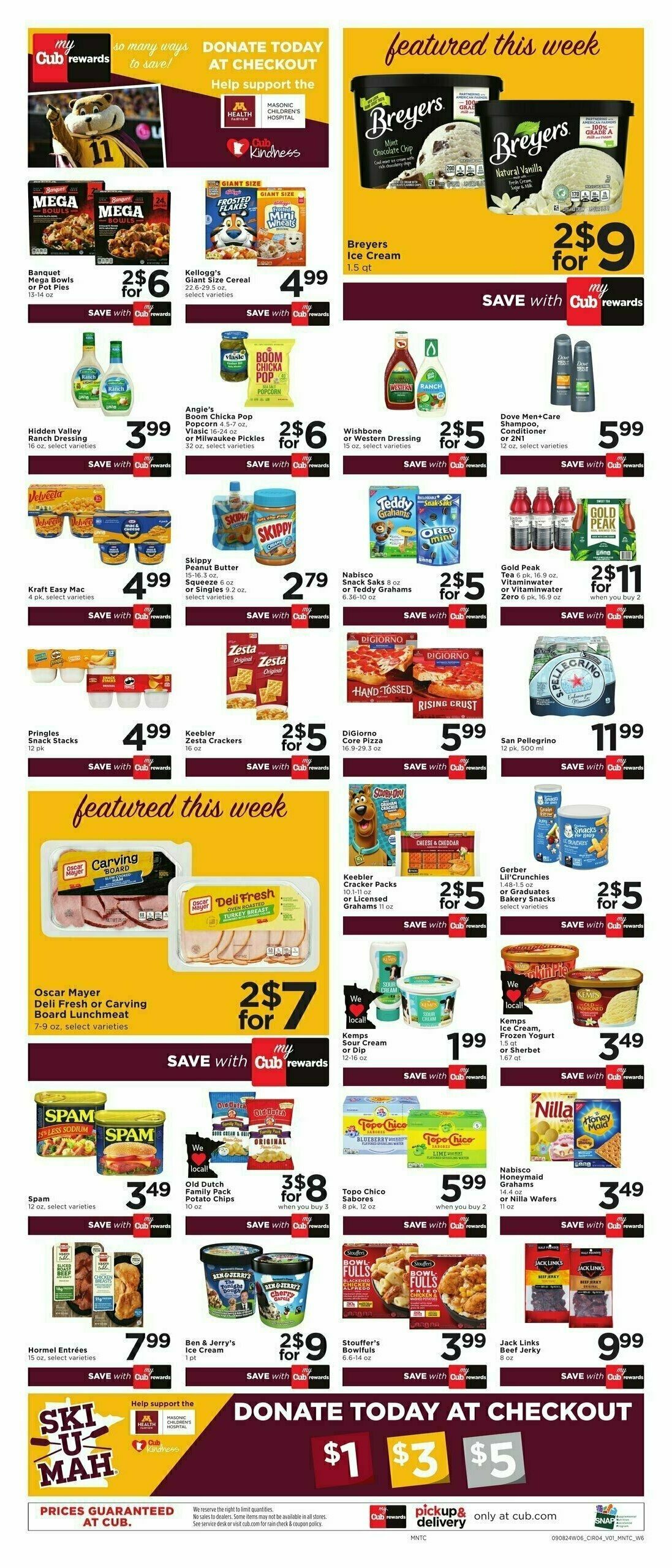 Cub Foods Weekly Ad from September 8