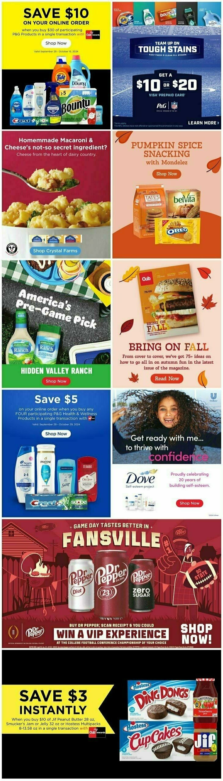 Cub Foods Weekly Ad from September 29