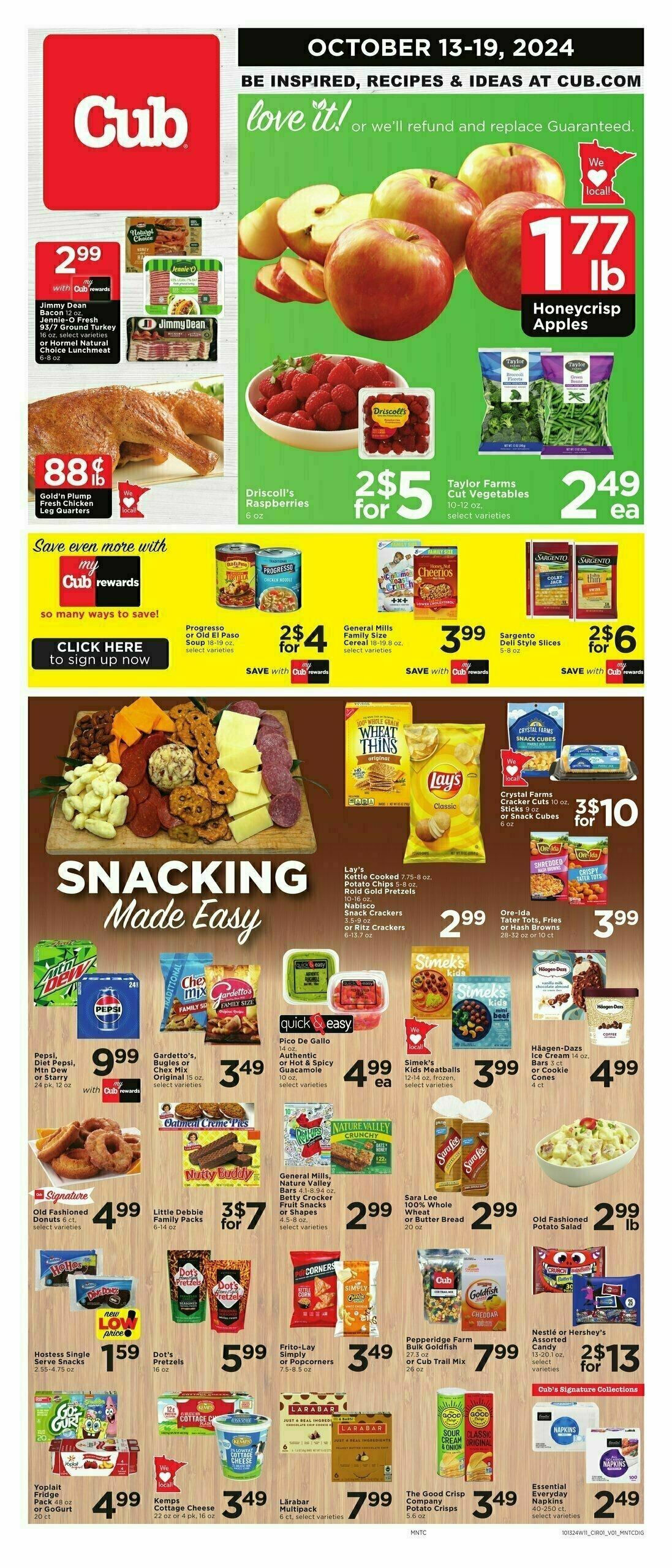 Cub Foods Weekly Ad from October 13