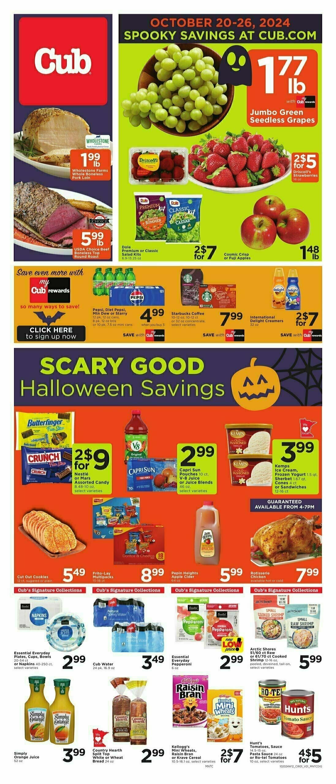 Cub Foods Weekly Ad from October 20