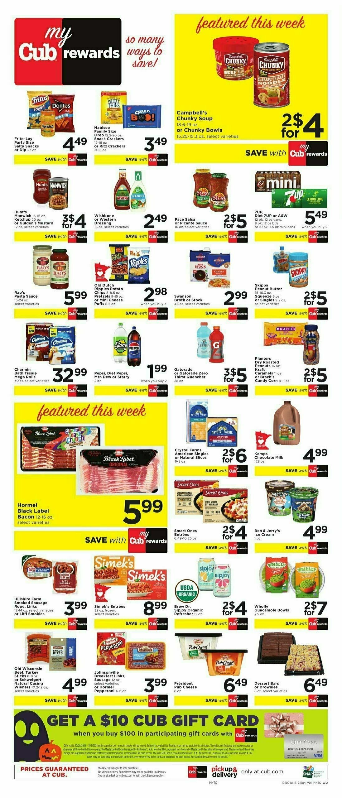 Cub Foods Weekly Ad from October 20