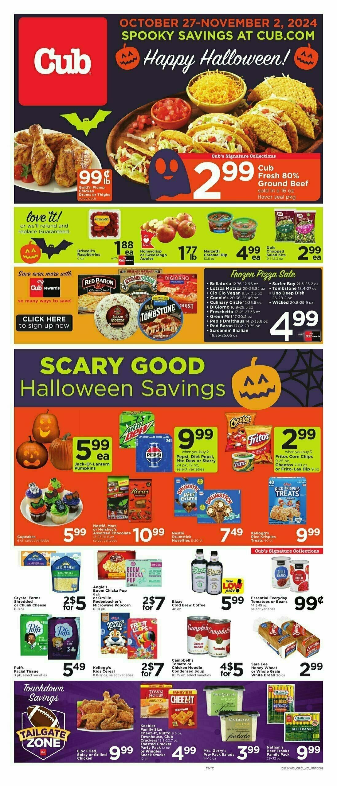 Cub Foods Weekly Ad from October 27