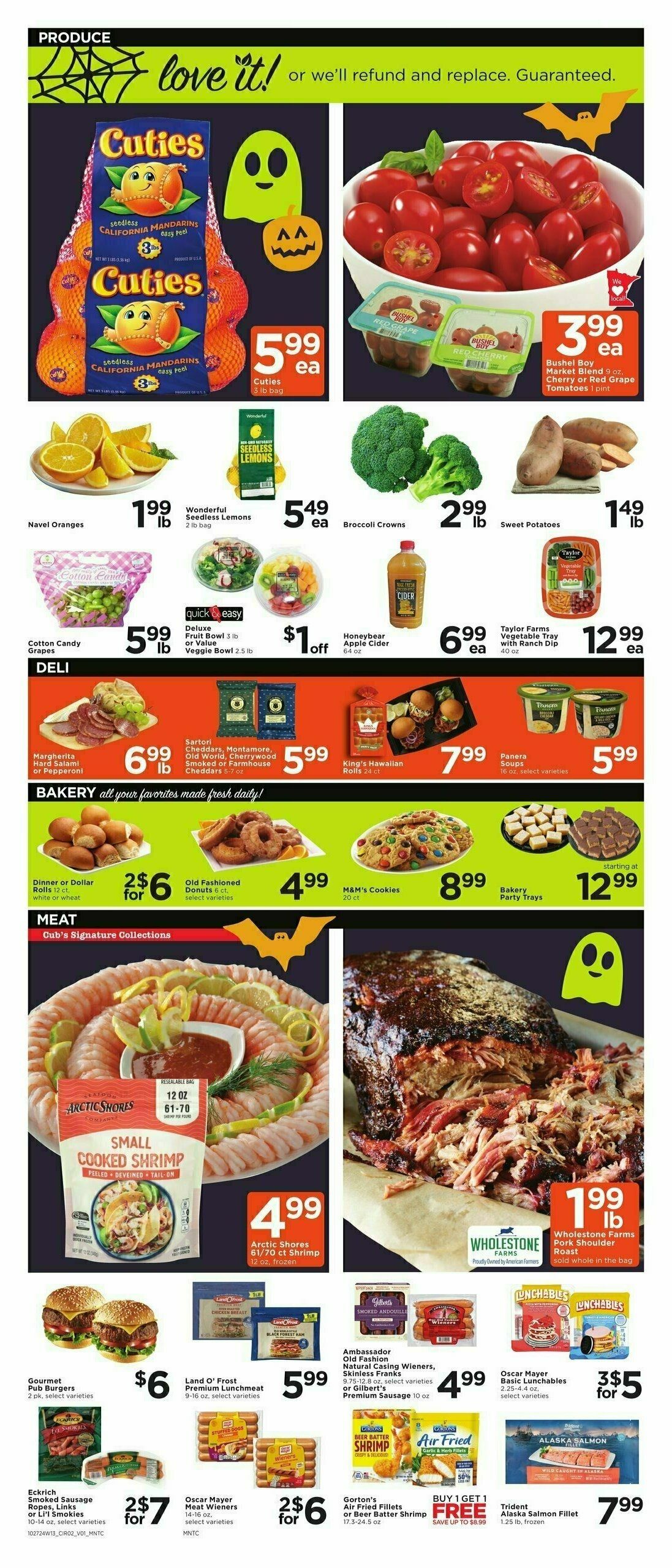 Cub Foods Weekly Ad from October 27