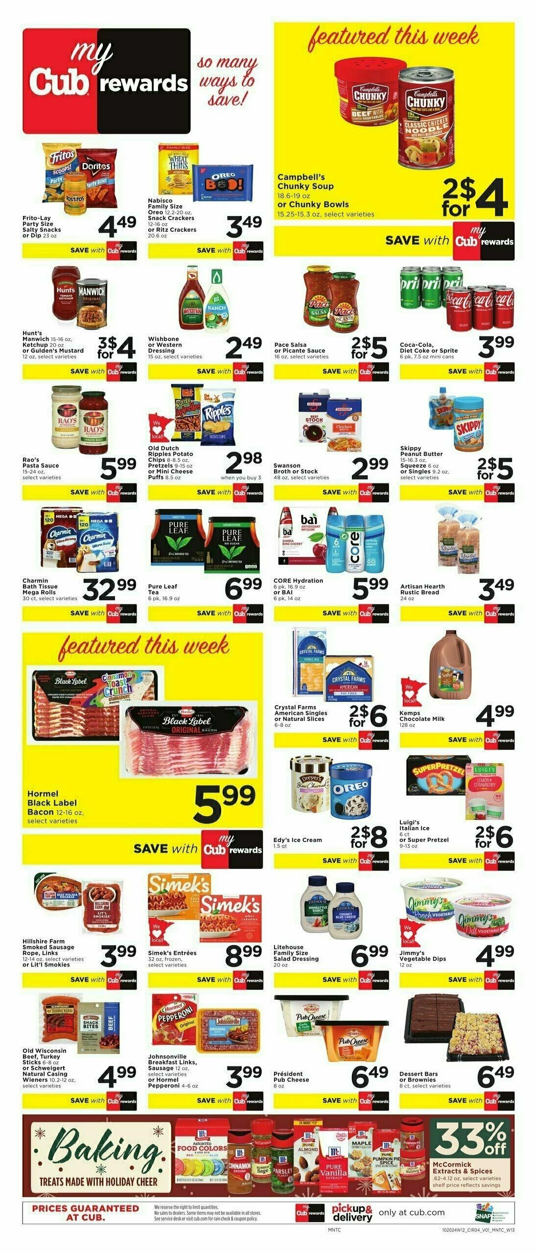 Cub Foods Weekly Ad from October 27