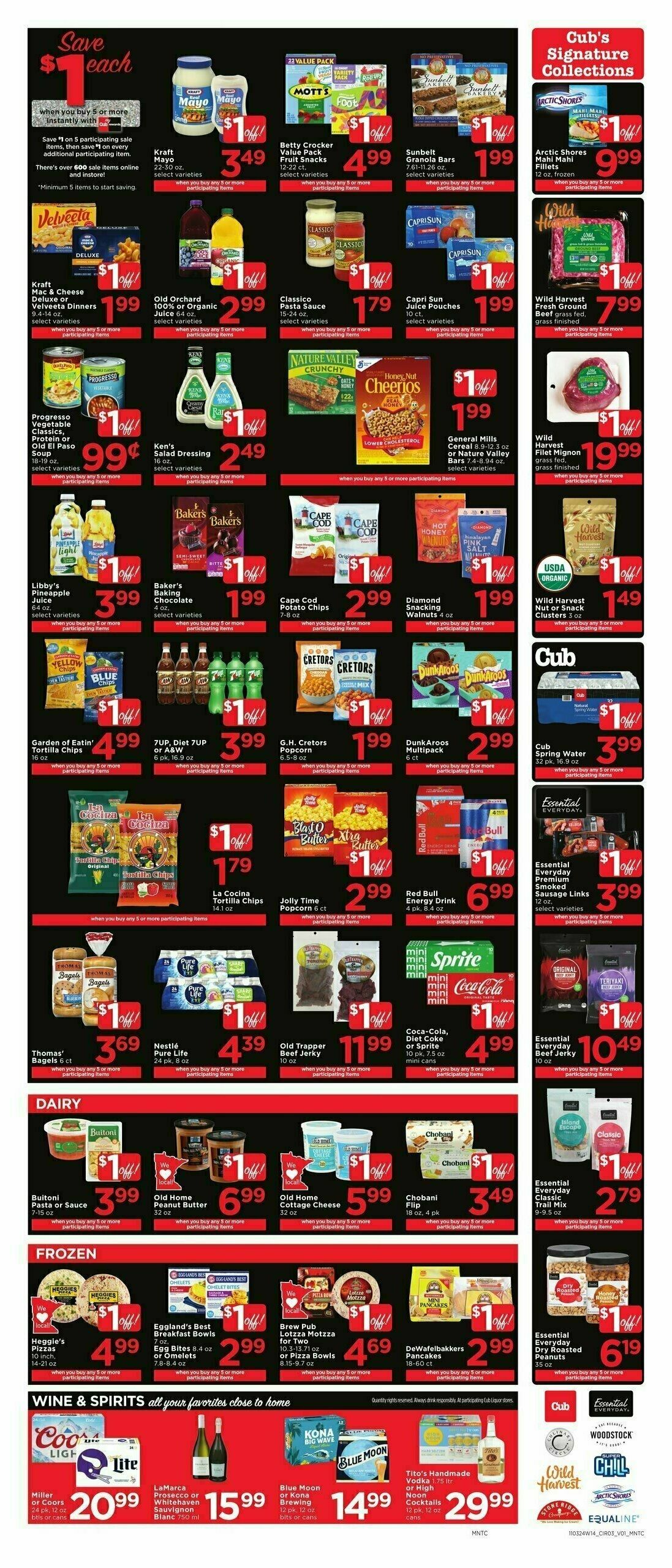 Cub Foods Weekly Ad from November 3