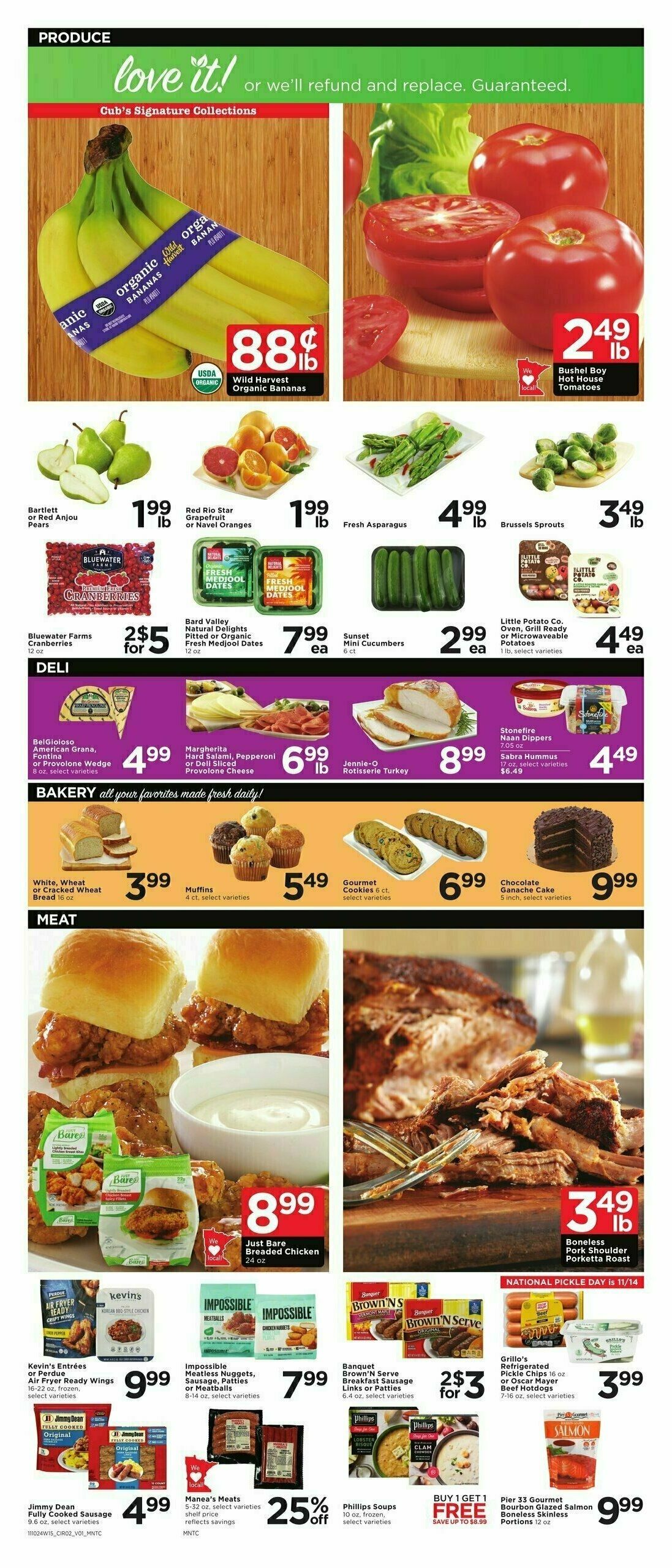 Cub Foods Weekly Ad from November 10