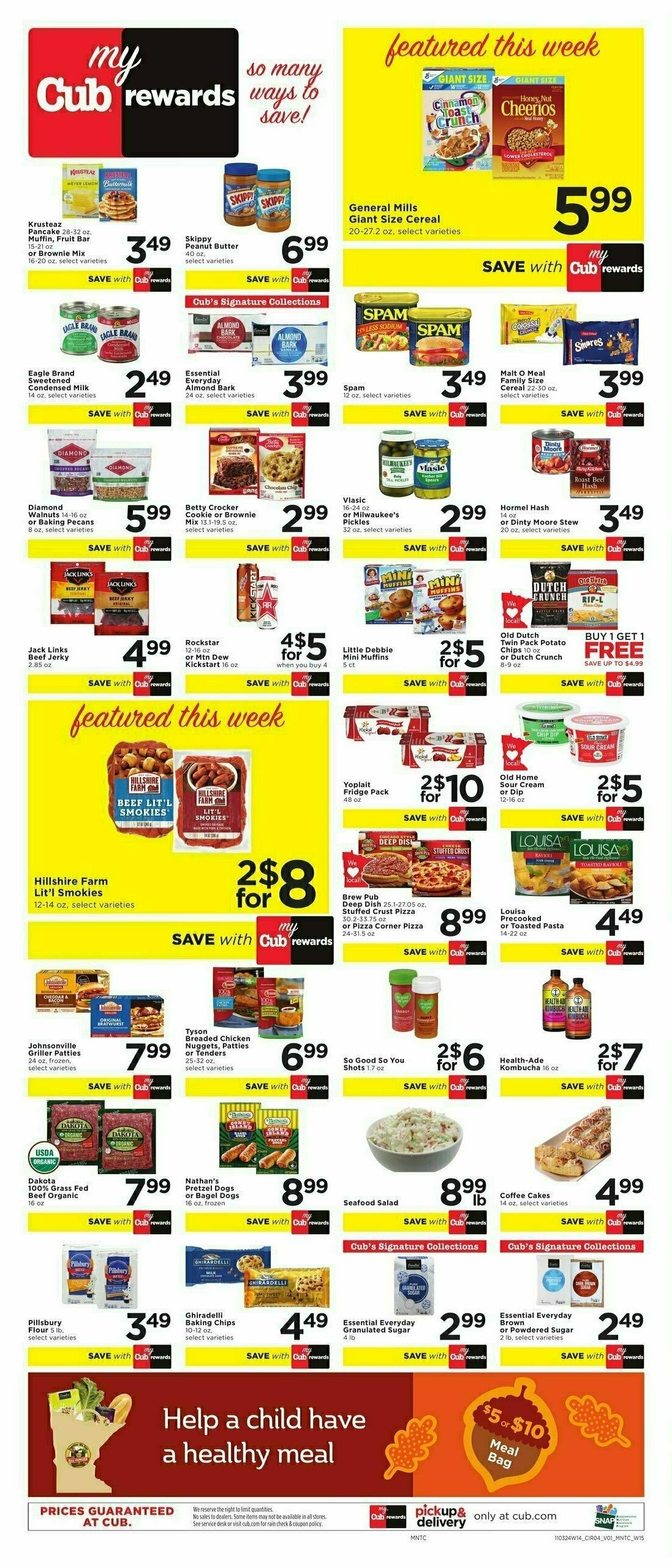 Cub Foods Weekly Ad from November 10