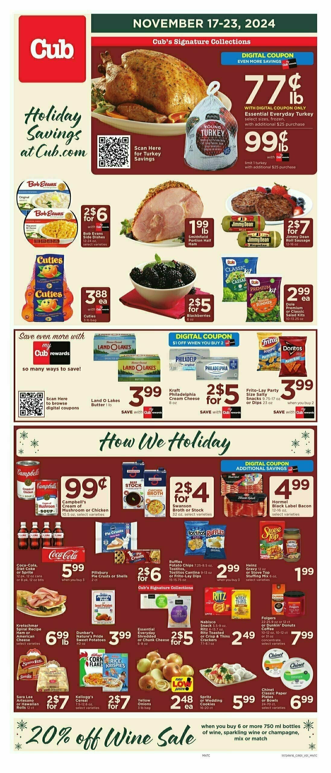 Cub Foods Weekly Ad from November 17